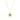 Riadra necklace 18k gold finish