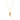 Almia necklace 18k gold finish