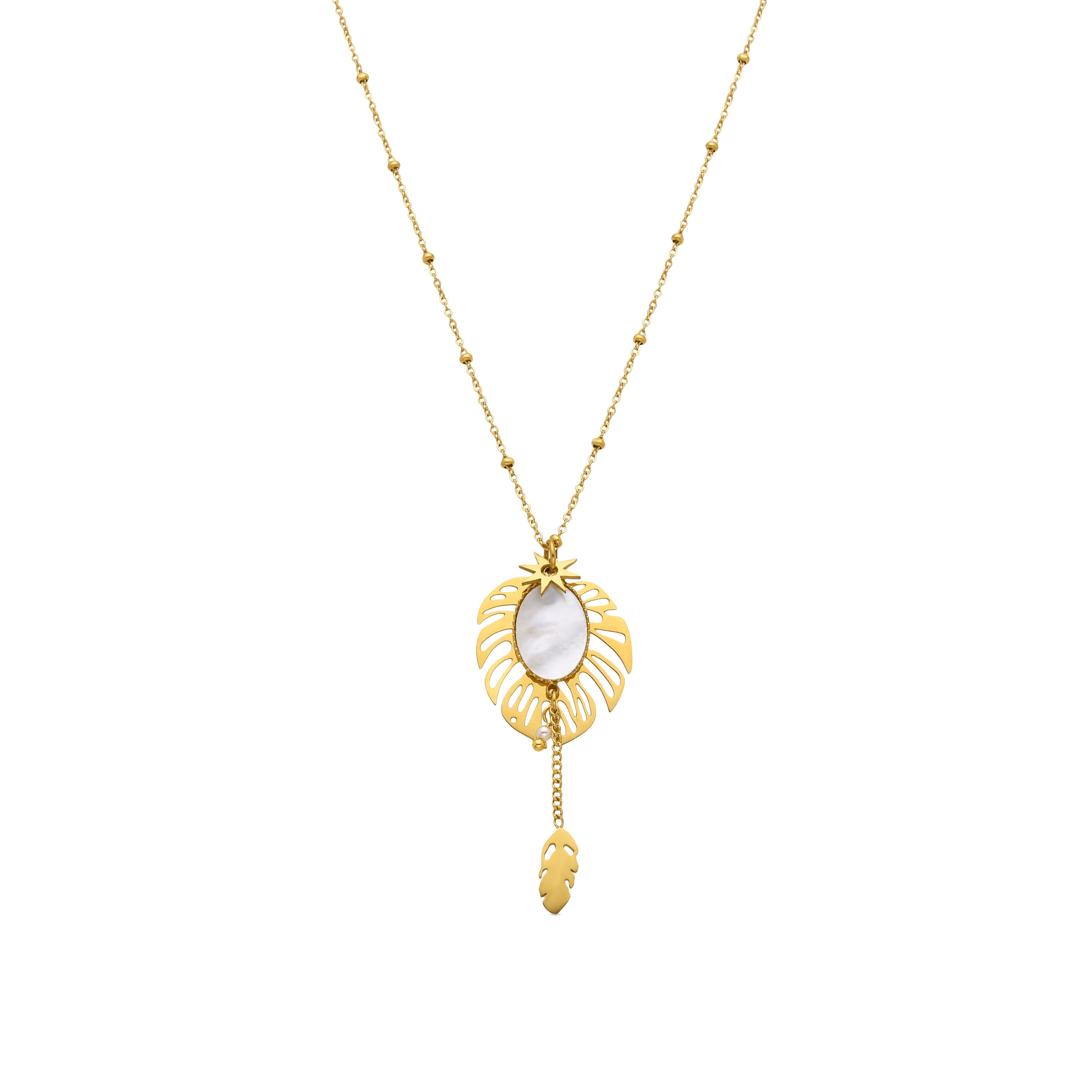 18k gold finished collar - Daklau
