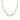 Damya necklace 18k gold finish