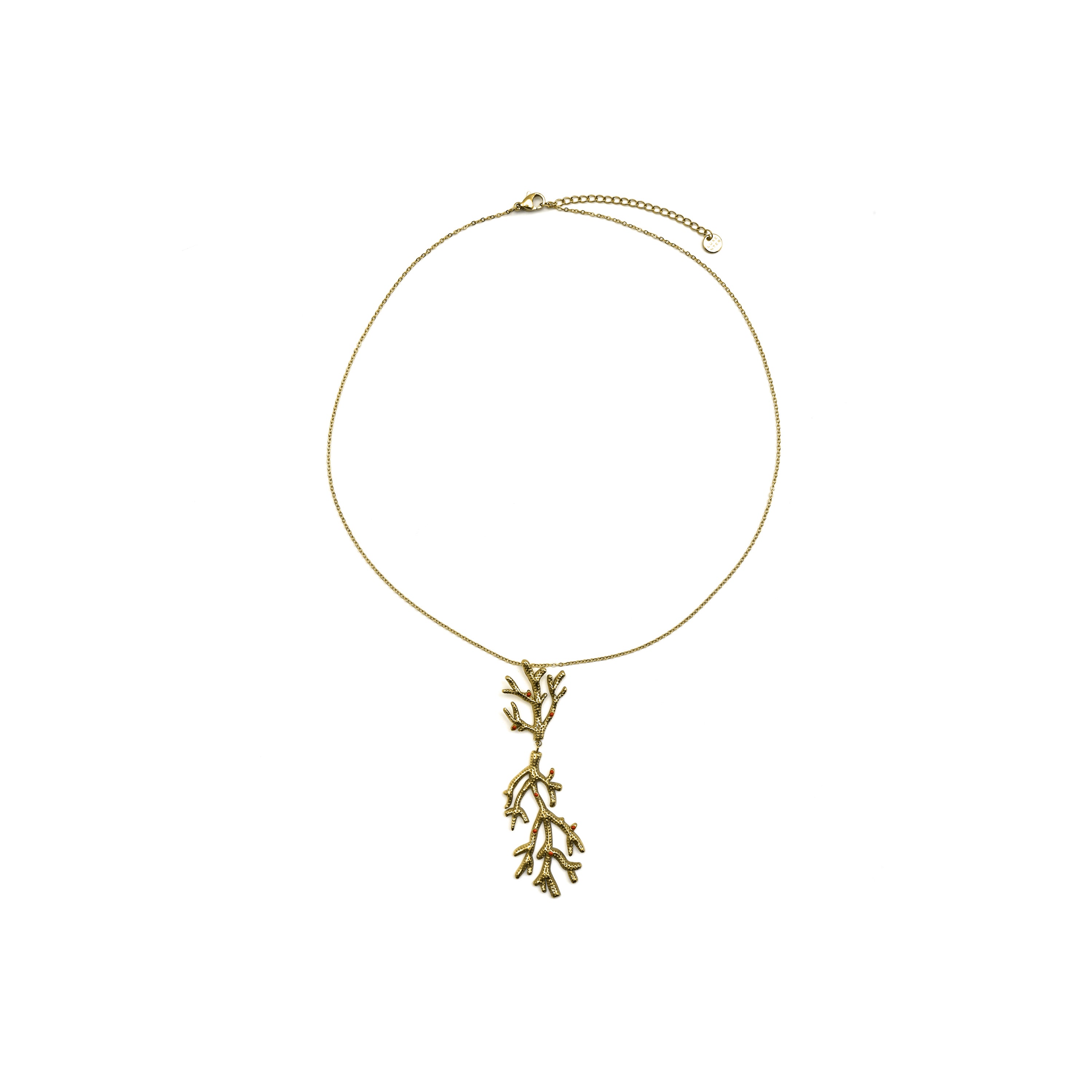 Collar acabado oro 18k - Ikuzol
