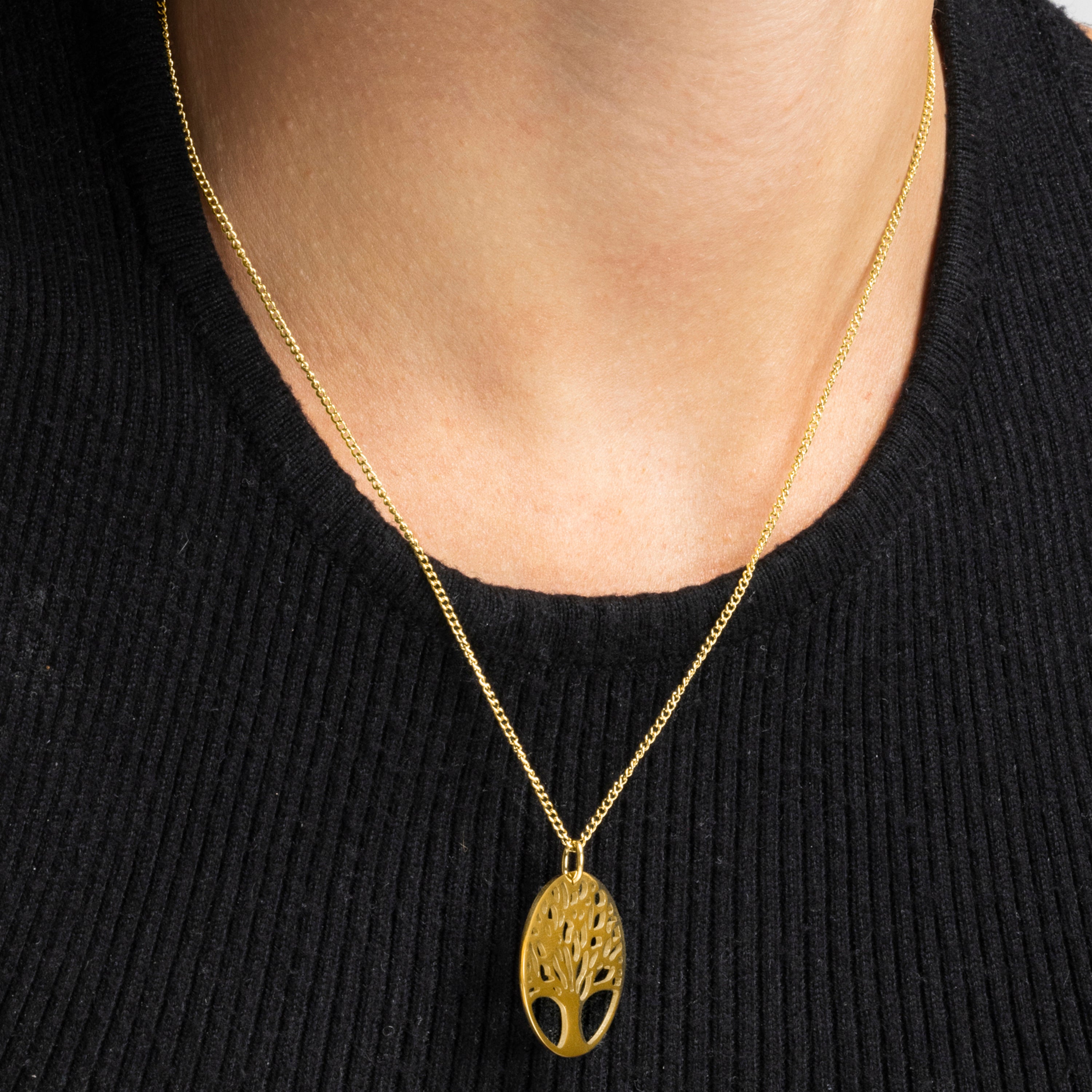 18k gold finished collar - Konssa