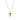 Halskette mit Tigerauge, 18k Gold-Finish - Anleh