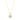 Alphabet necklace 18K gold plated finish