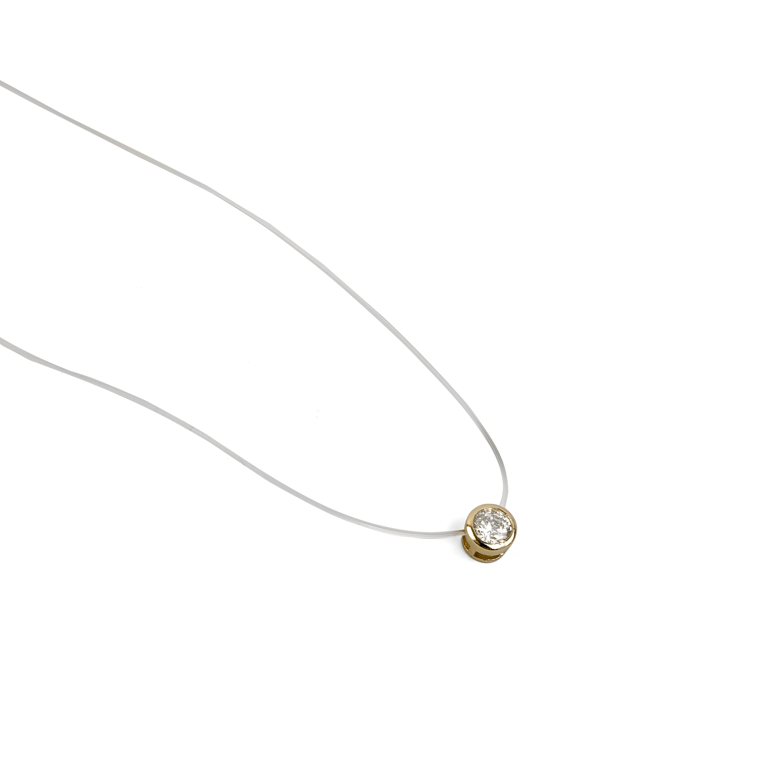 18k gold finished collar - Linwa