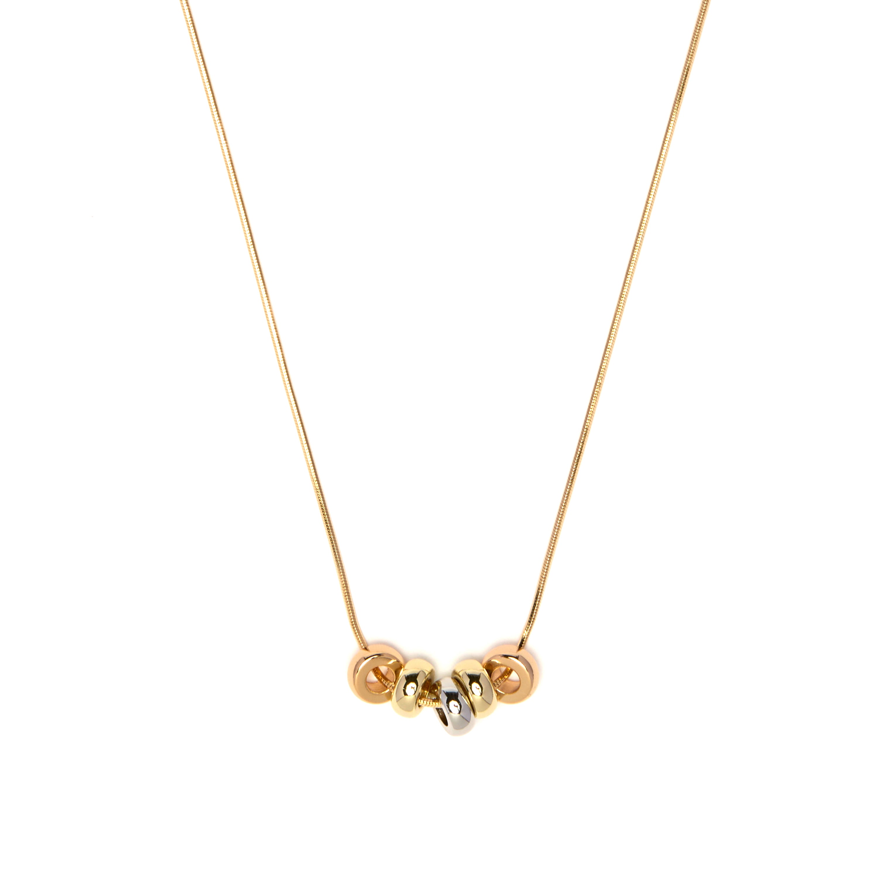 18k Yellow Gold Finished Necklace - Tothai