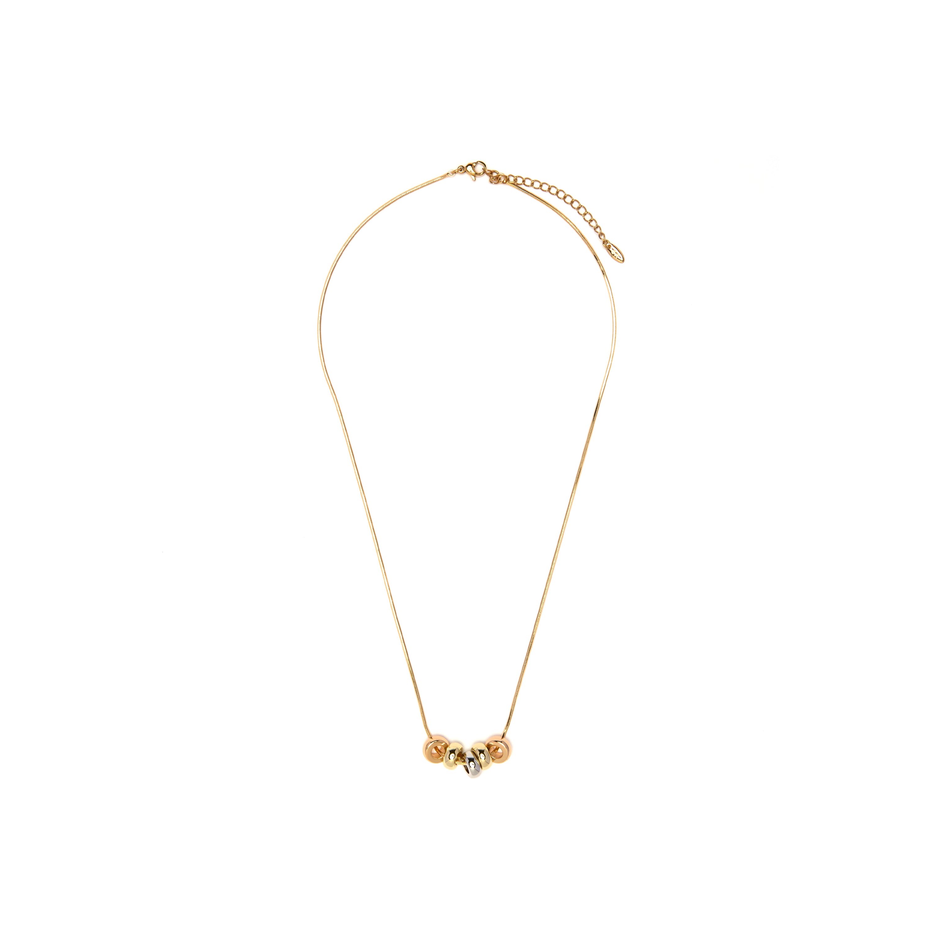 18k Yellow Gold Finished Necklace - Tothai