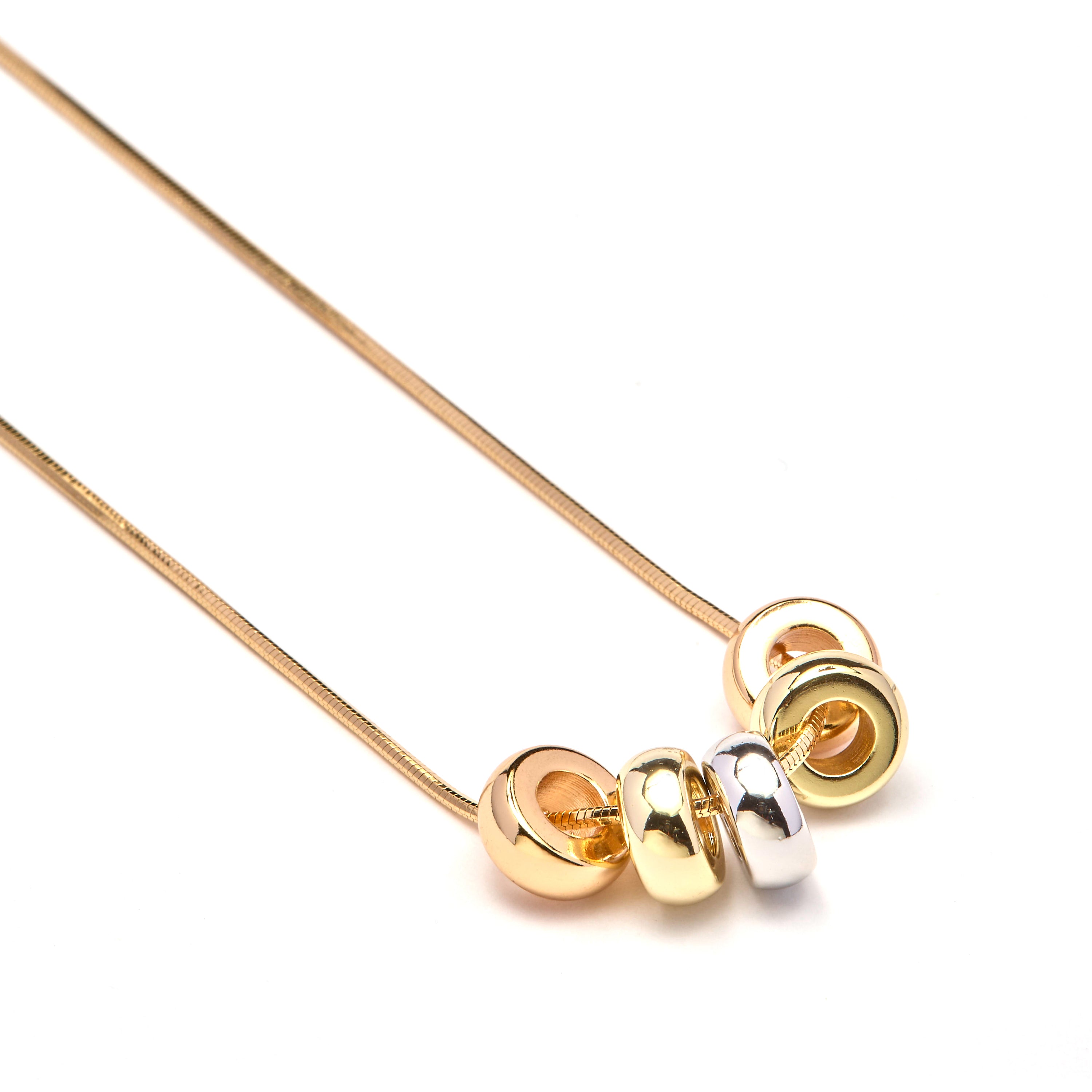 18k Yellow Gold Finished Necklace - Tothai