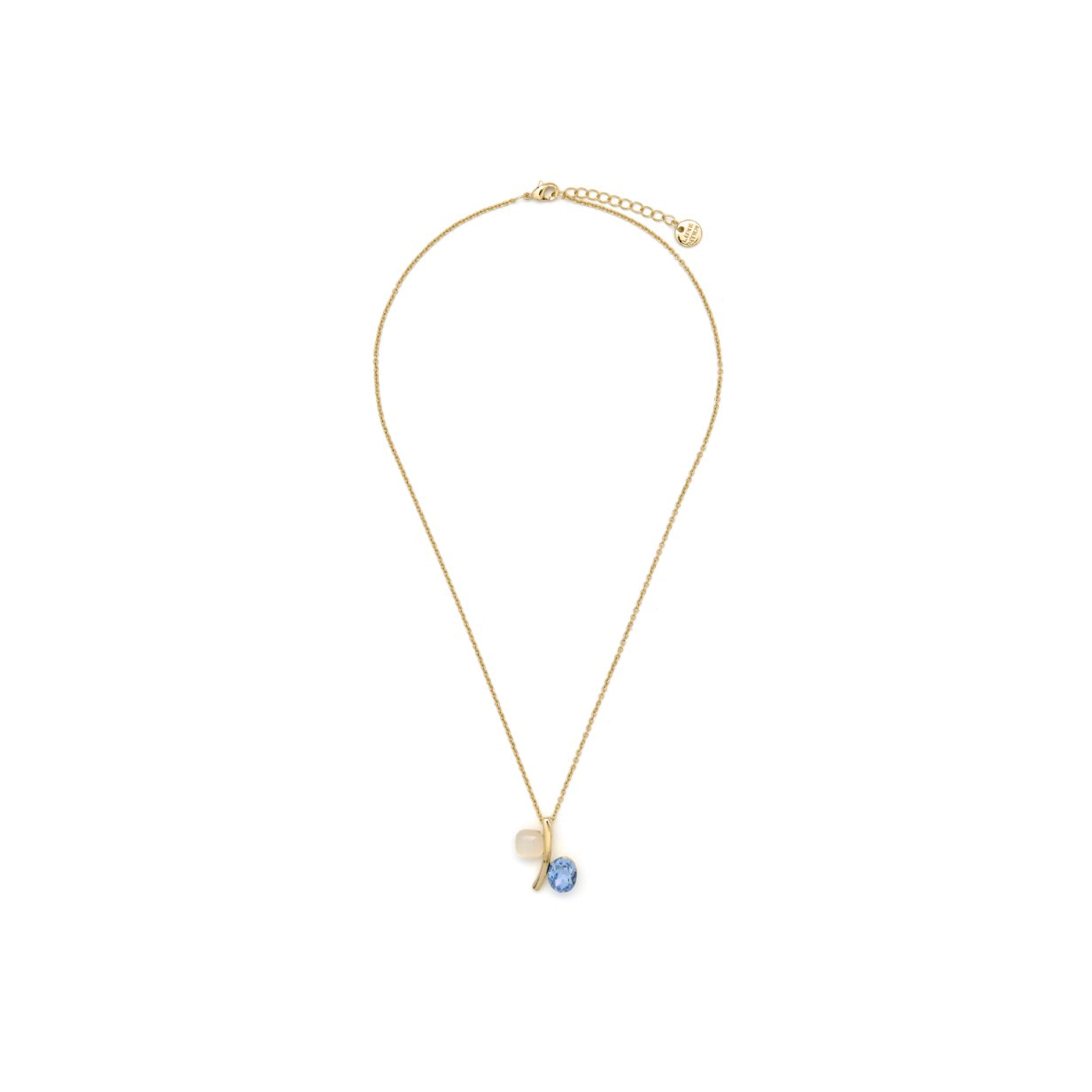 Colar de Olho de Gato acabado em ouro amarelo 18k - Hared