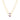 Collier en zircon multicolore finition or jaune 18k - Yasel