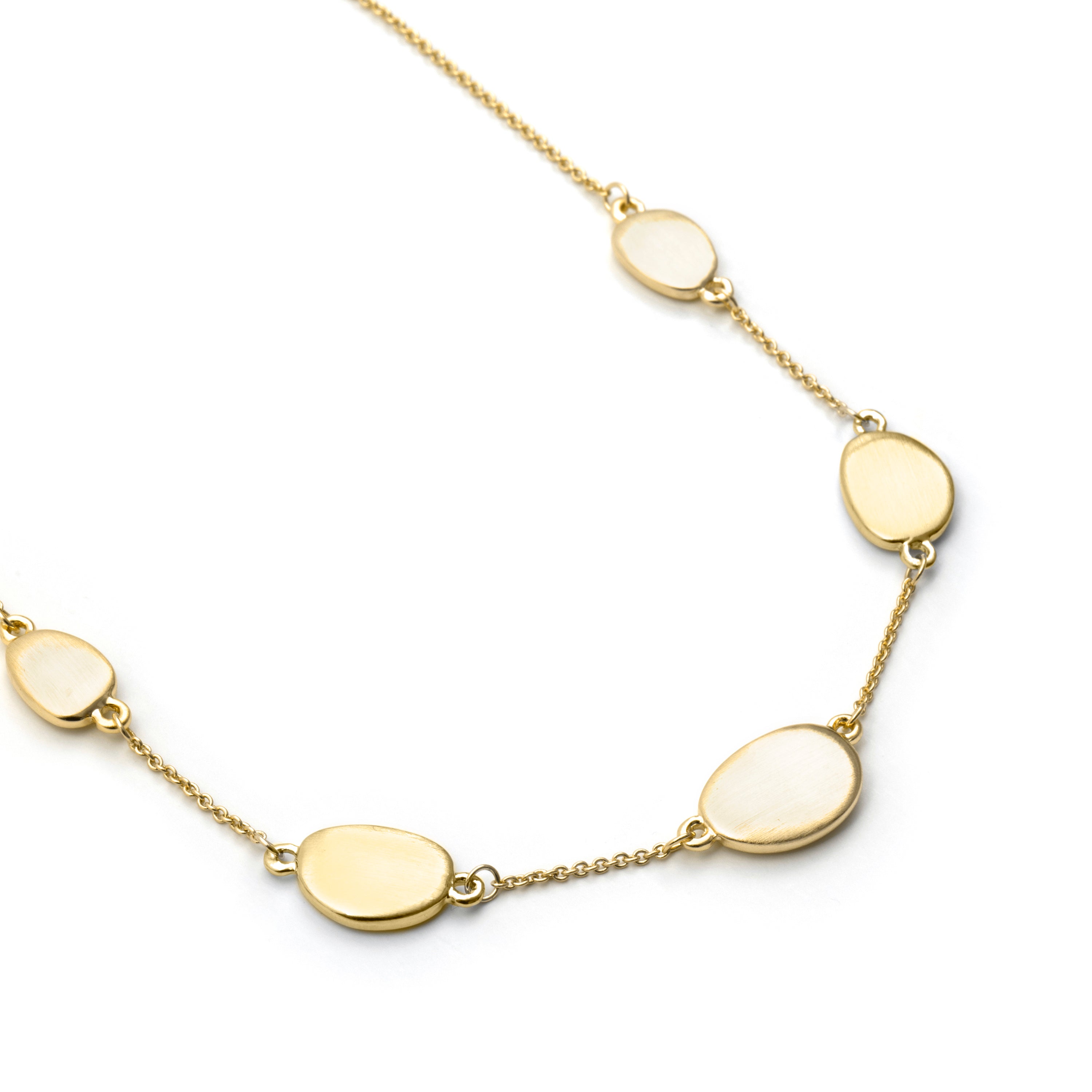 Collier finition or jaune 18 carats - Biona