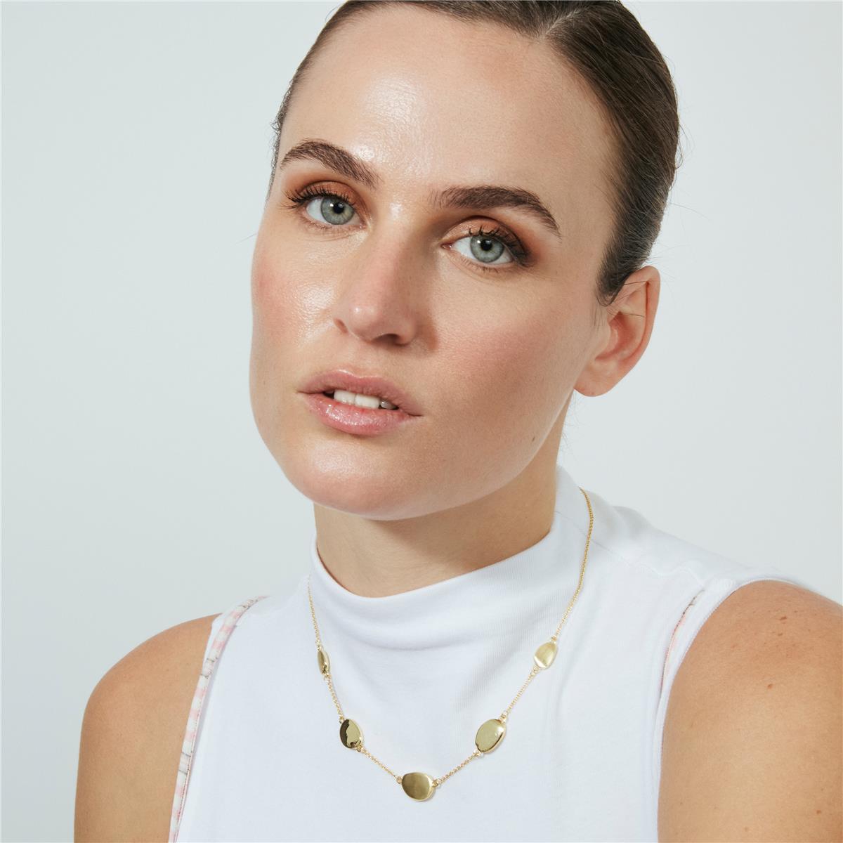 Collier finition or jaune 18 carats - Biona