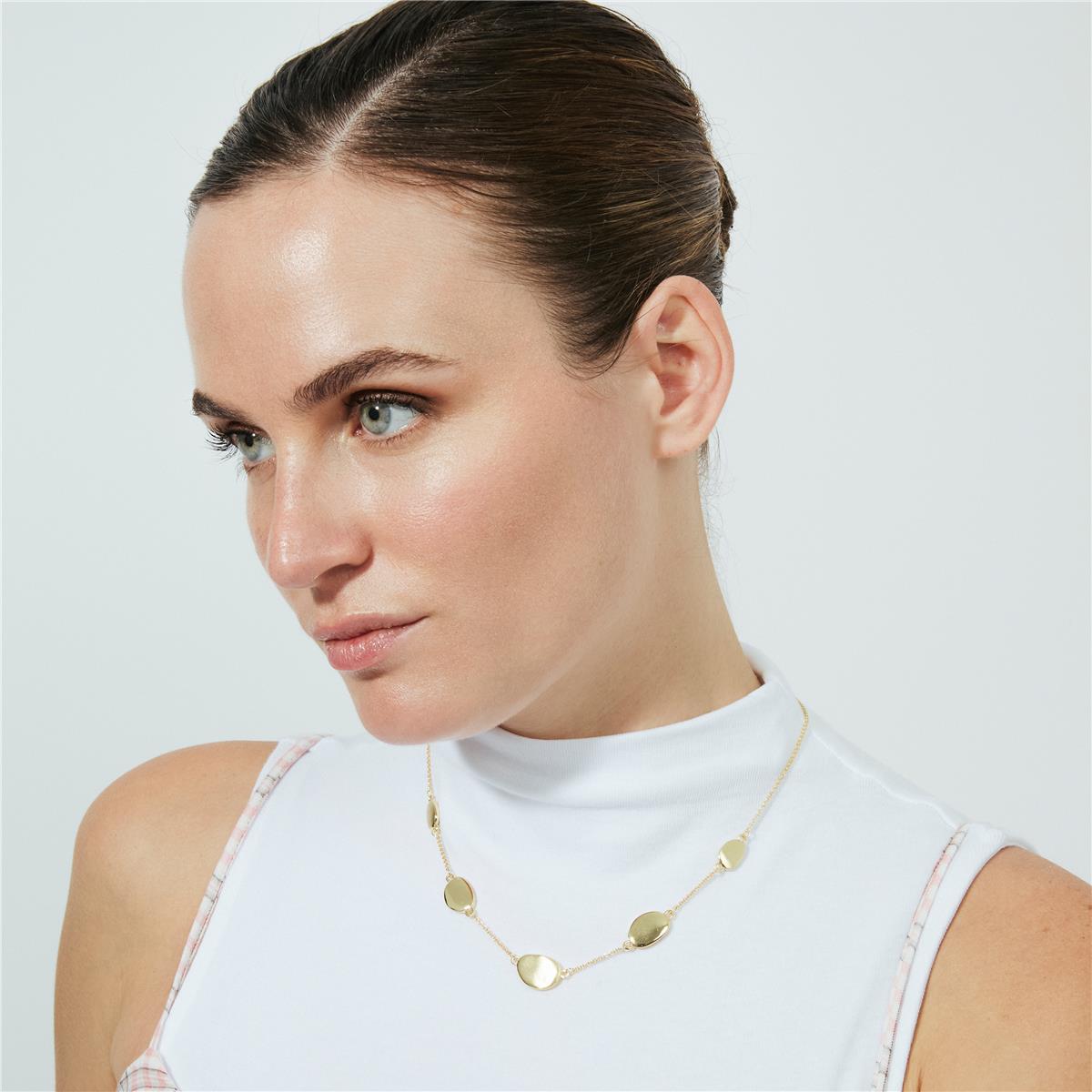 Collier finition or jaune 18 carats - Biona