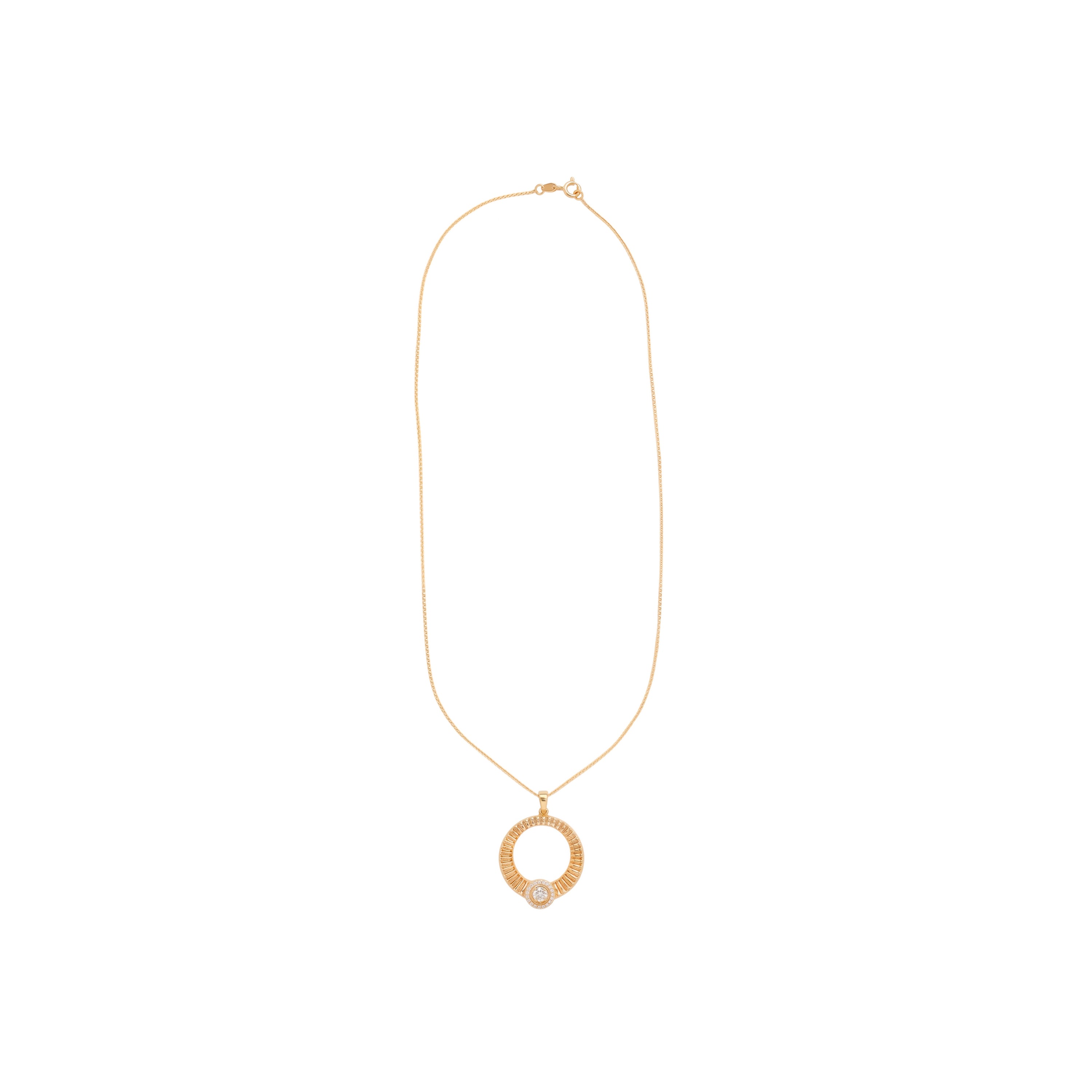 Collier Buve finition or jaune 18k - Buve BLANCO