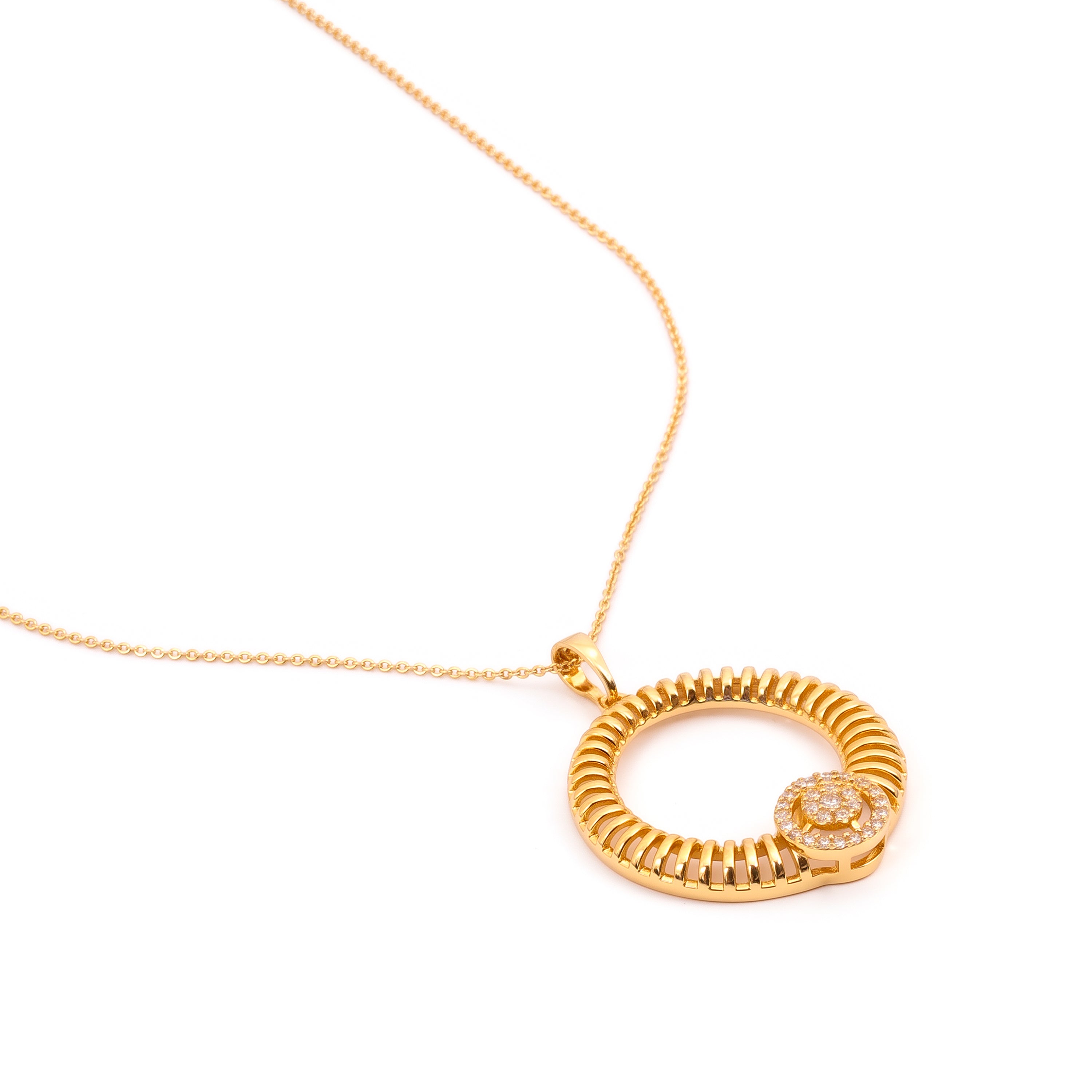 Collier Buve finition or jaune 18k - Buve BLANCO