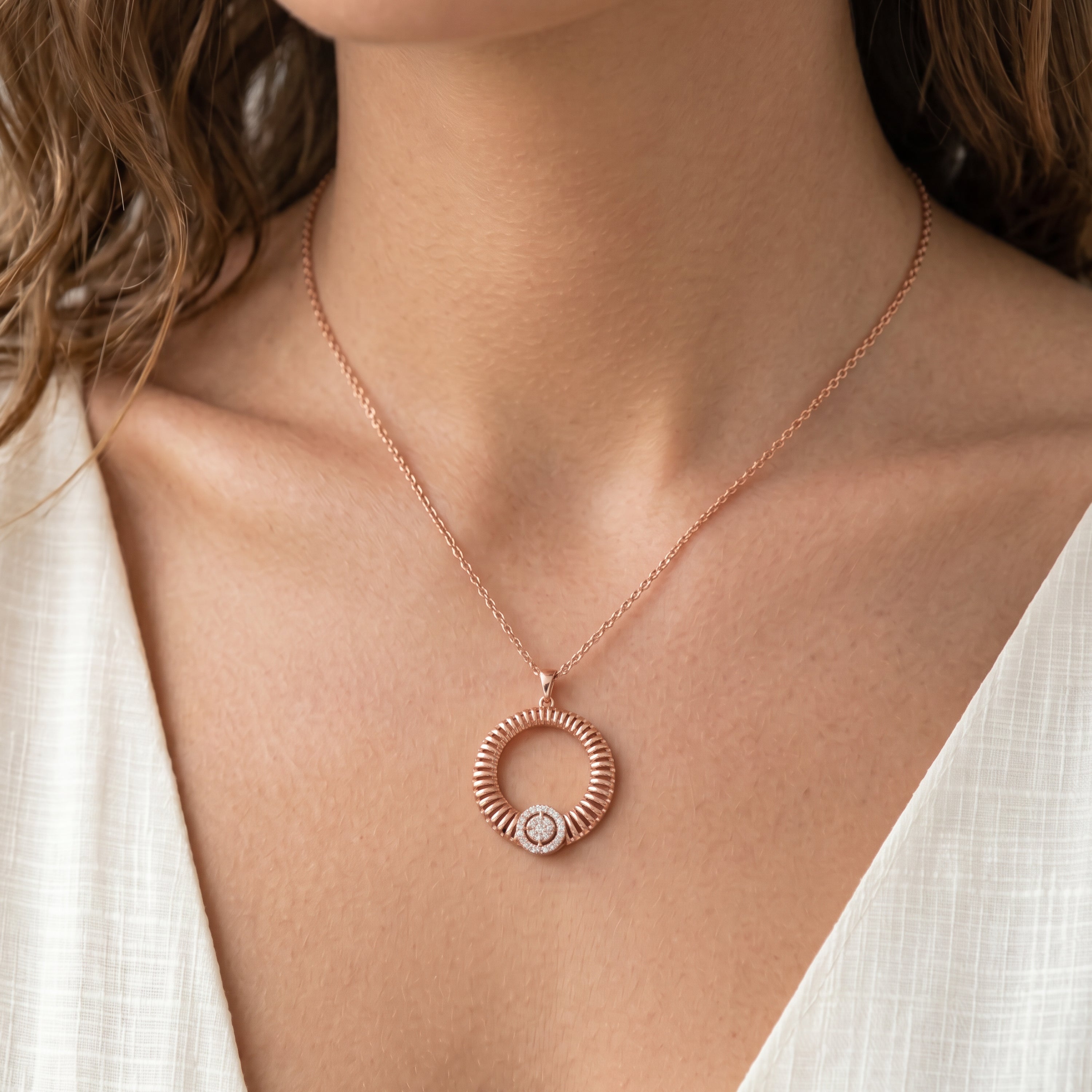 Collier Buve finition or jaune 18k - Buve BLANCO
