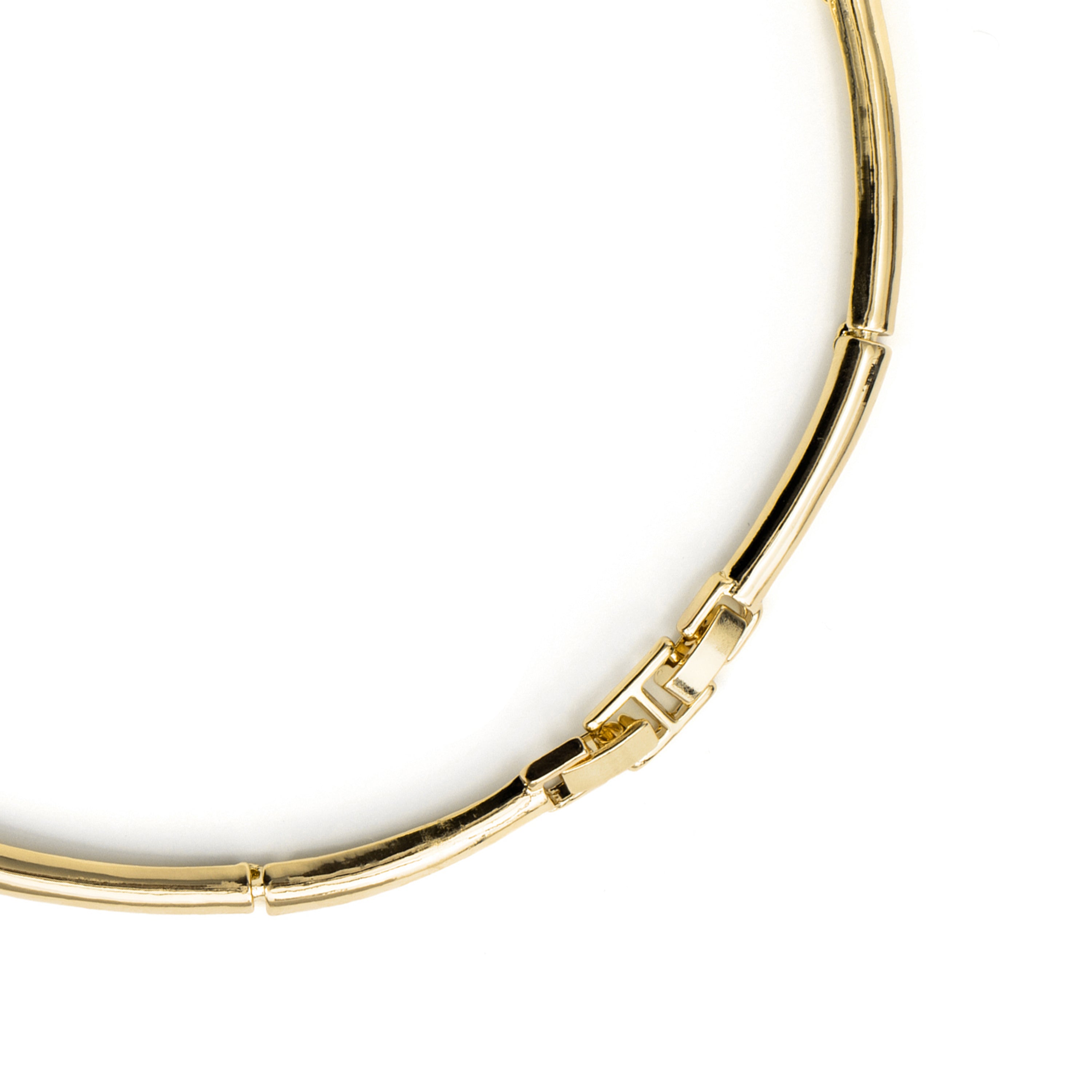 Collar de Circonita Brillante acabado en oro amarillo de 18k - Silrat