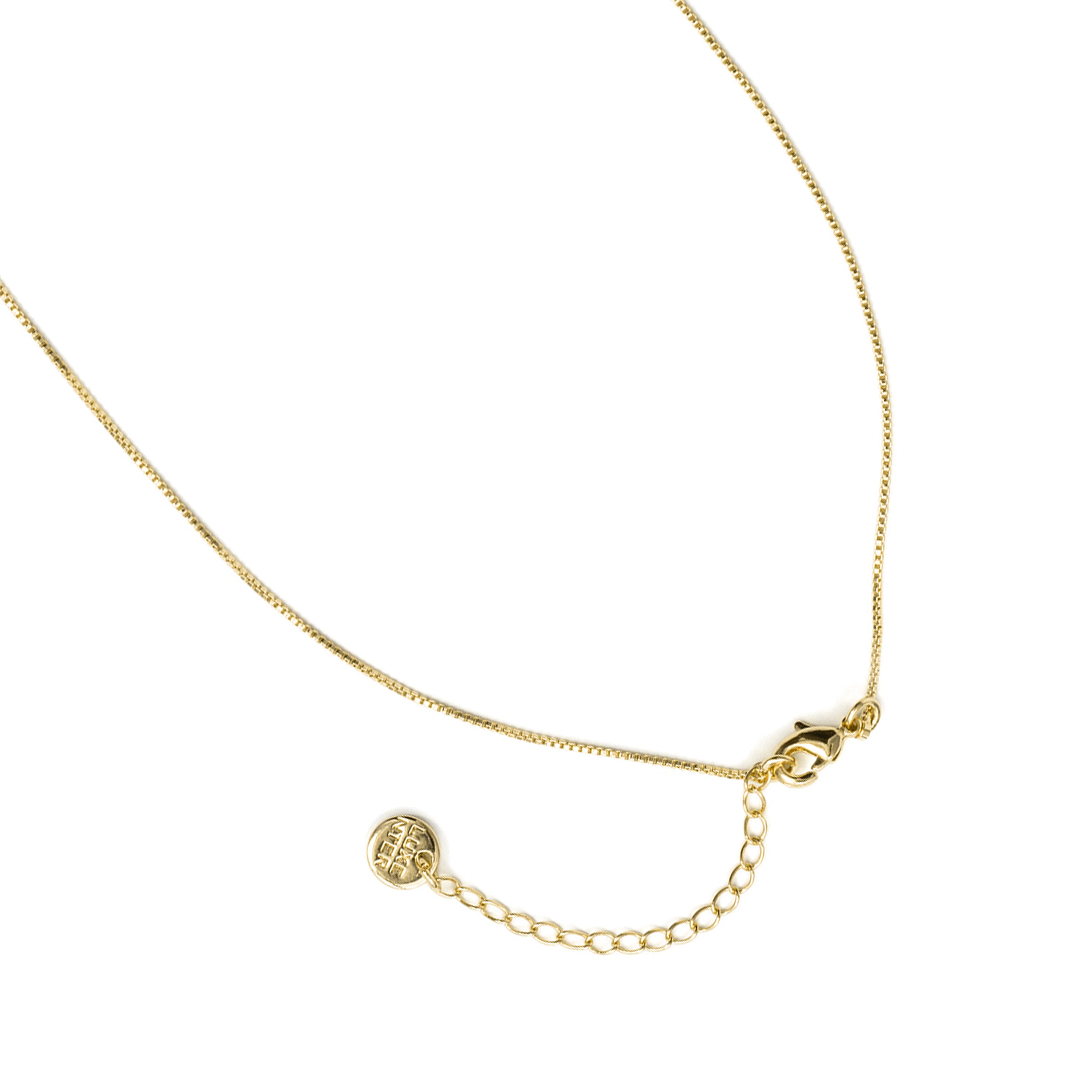 Multicolored Crystal Necklace with 18k Yellow Gold Finish - Sires