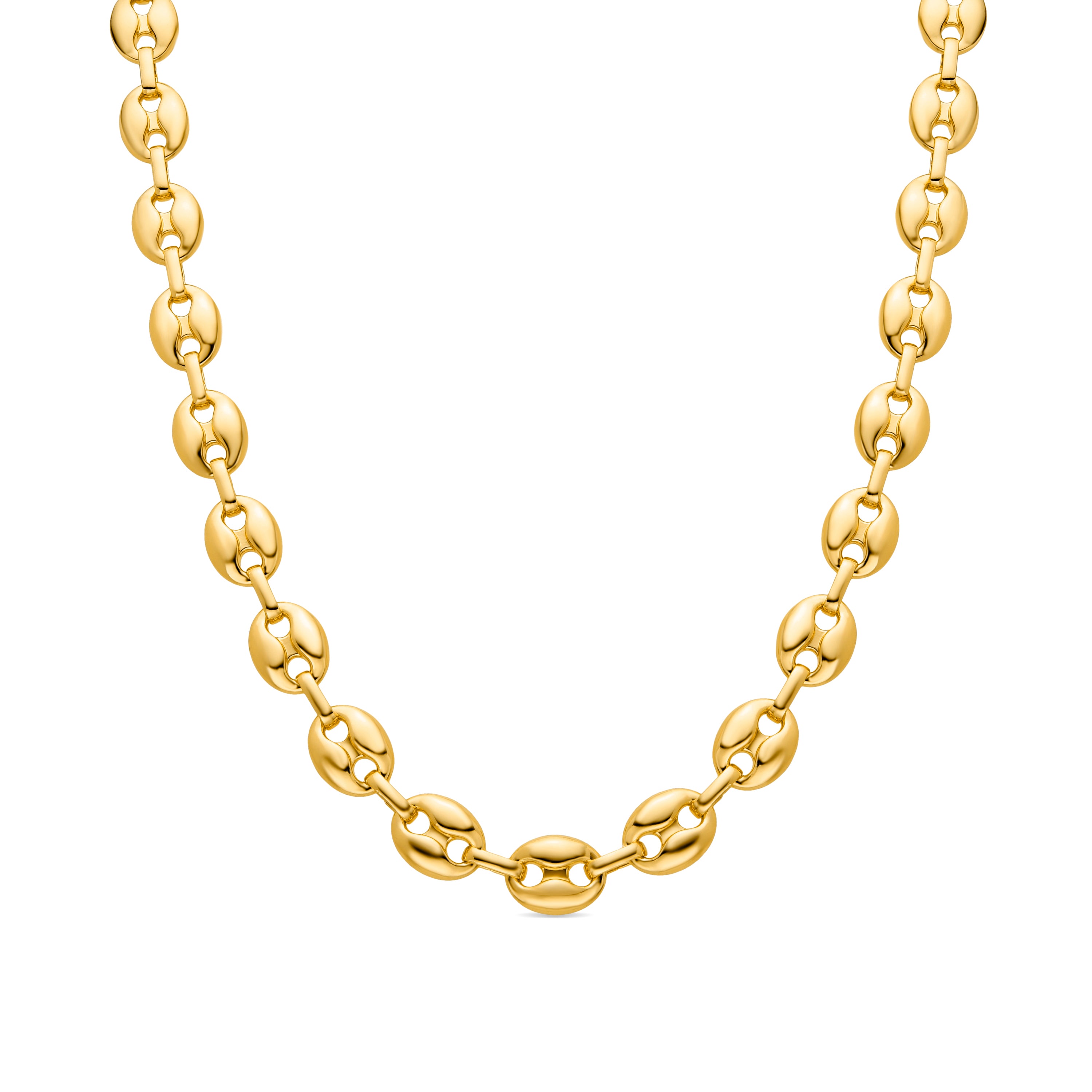 Collier finition en or jaune 18K - Midyu