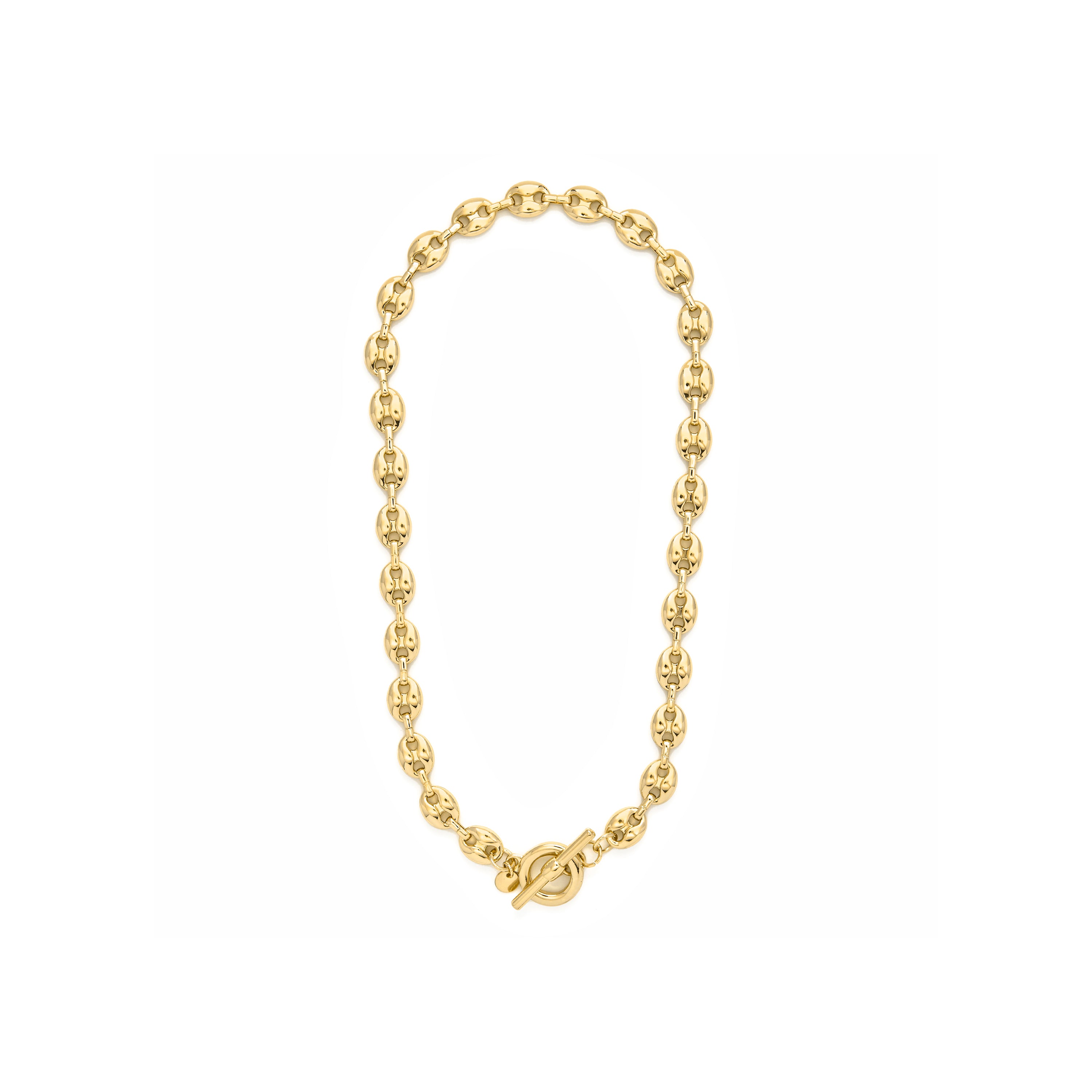 Halskette mit 18K Gelbgold-Finish - Midyu