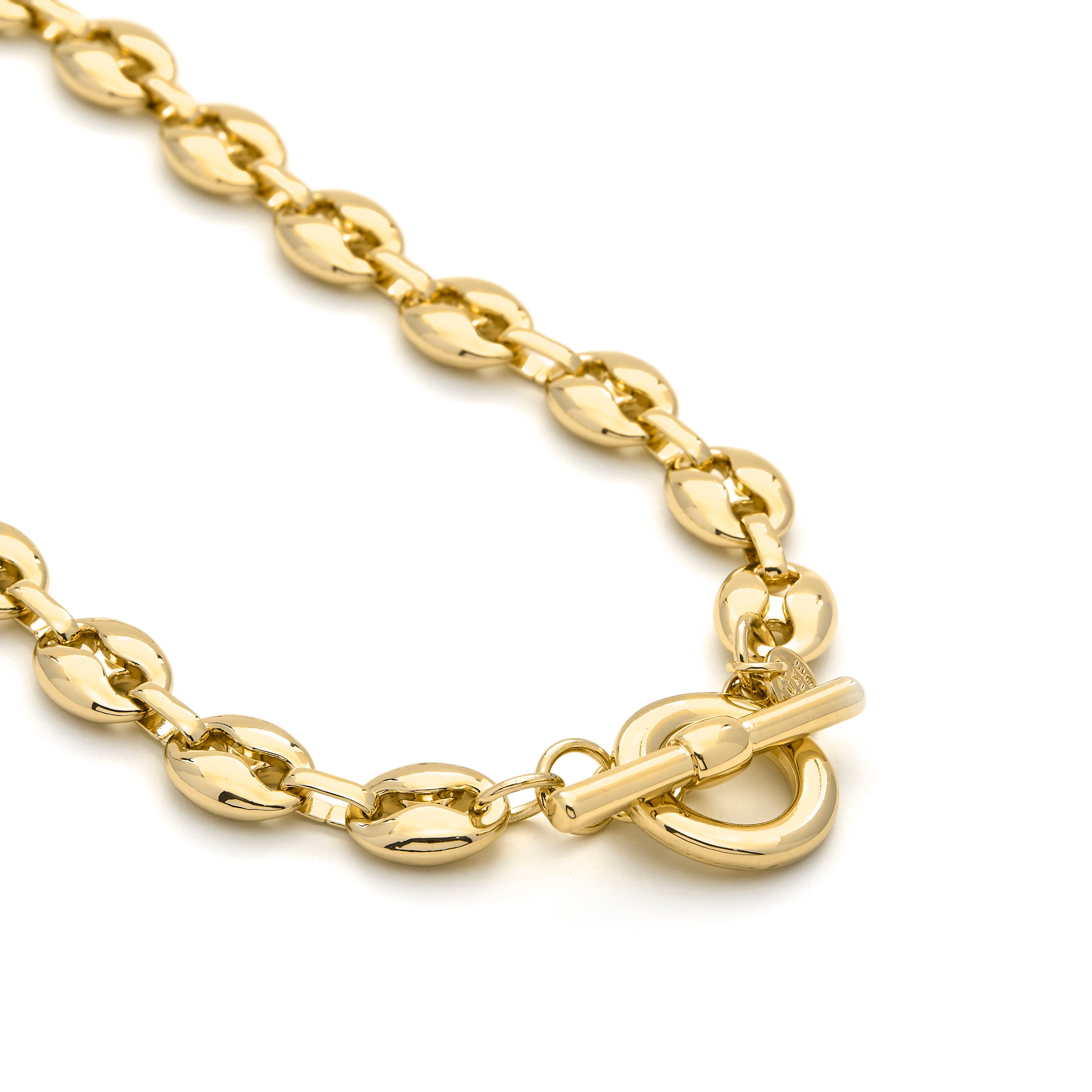 Halskette mit 18K Gelbgold-Finish - Midyu