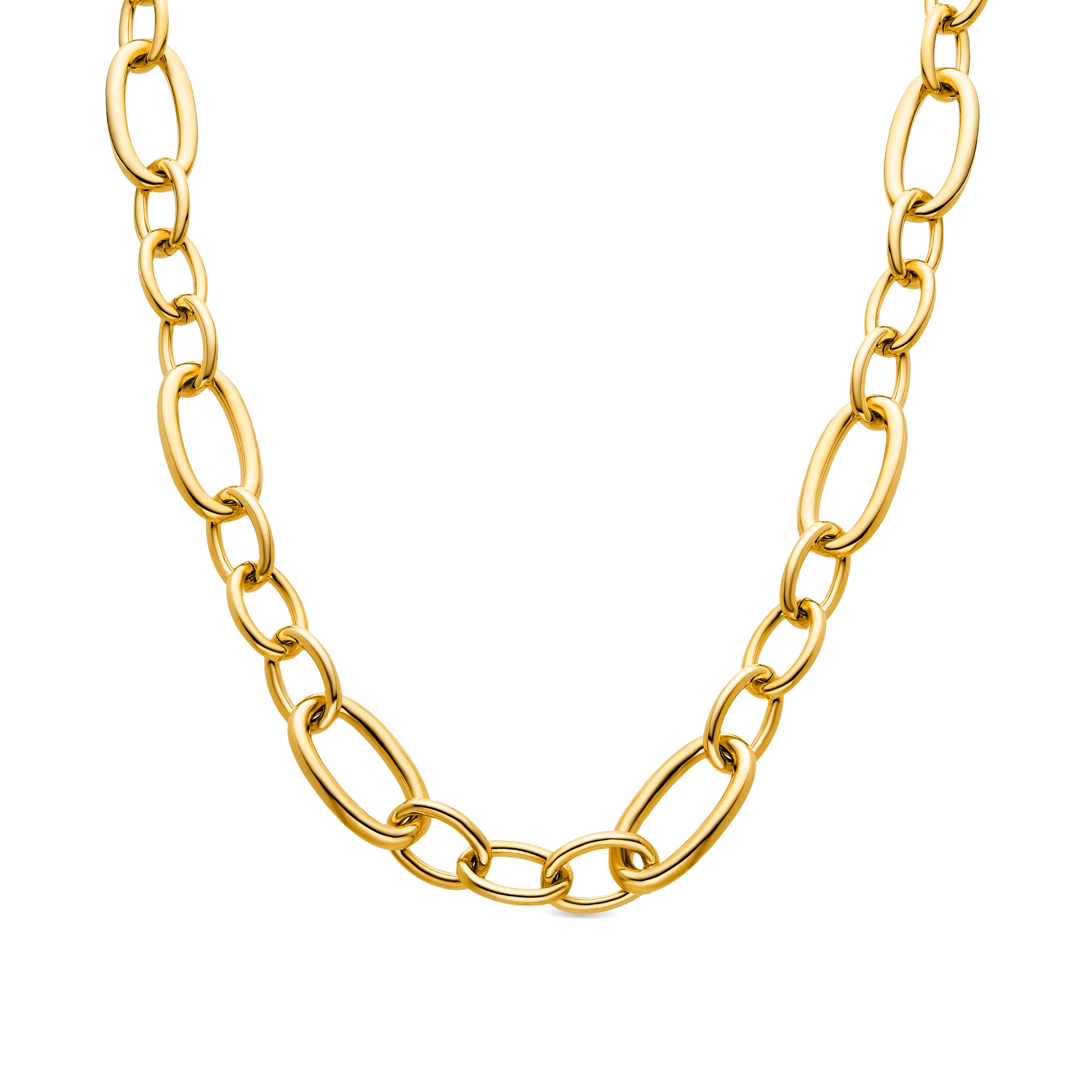 Collier finition en or jaune 18K - Oplie