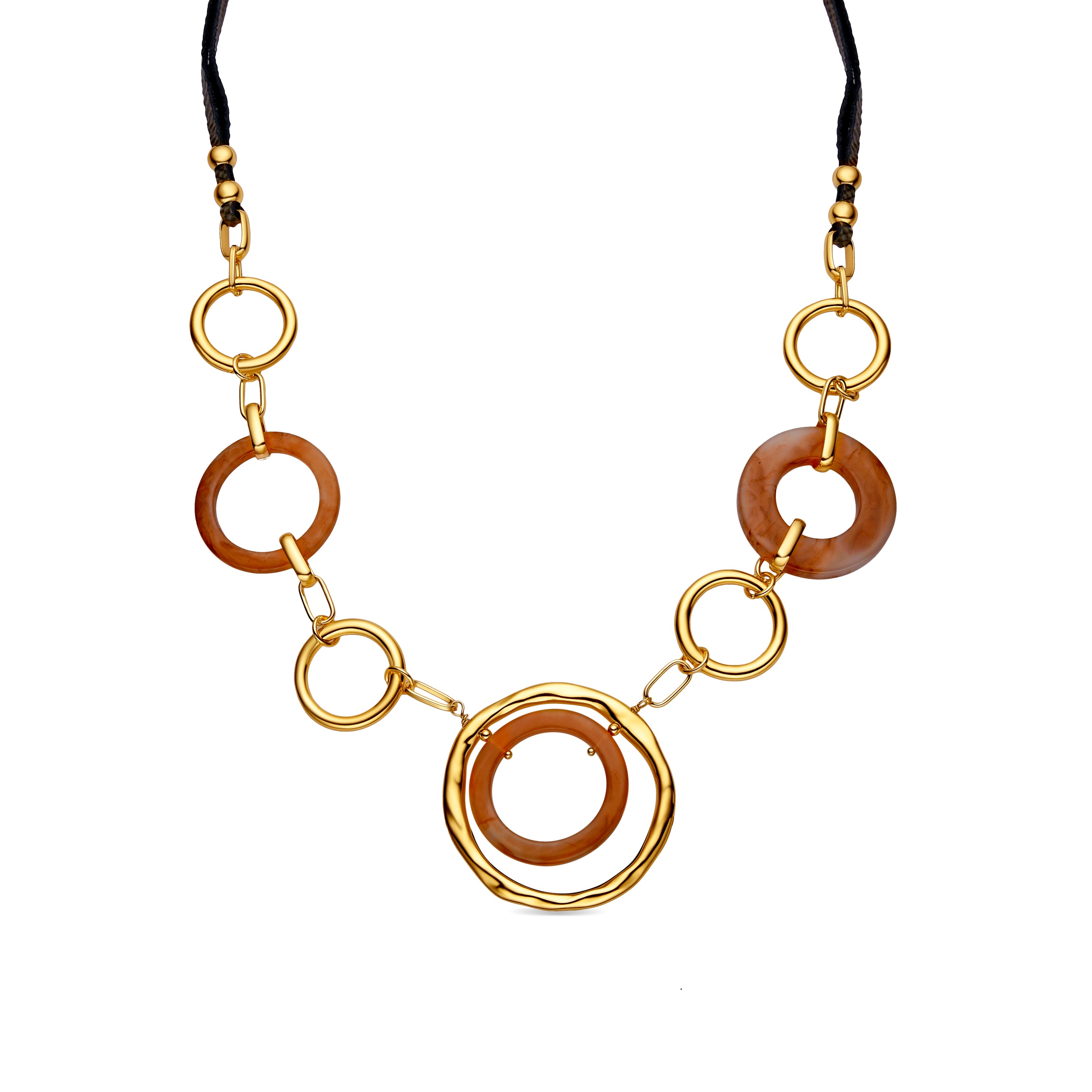 Halskette mit 18k Goldfinish - Saimil