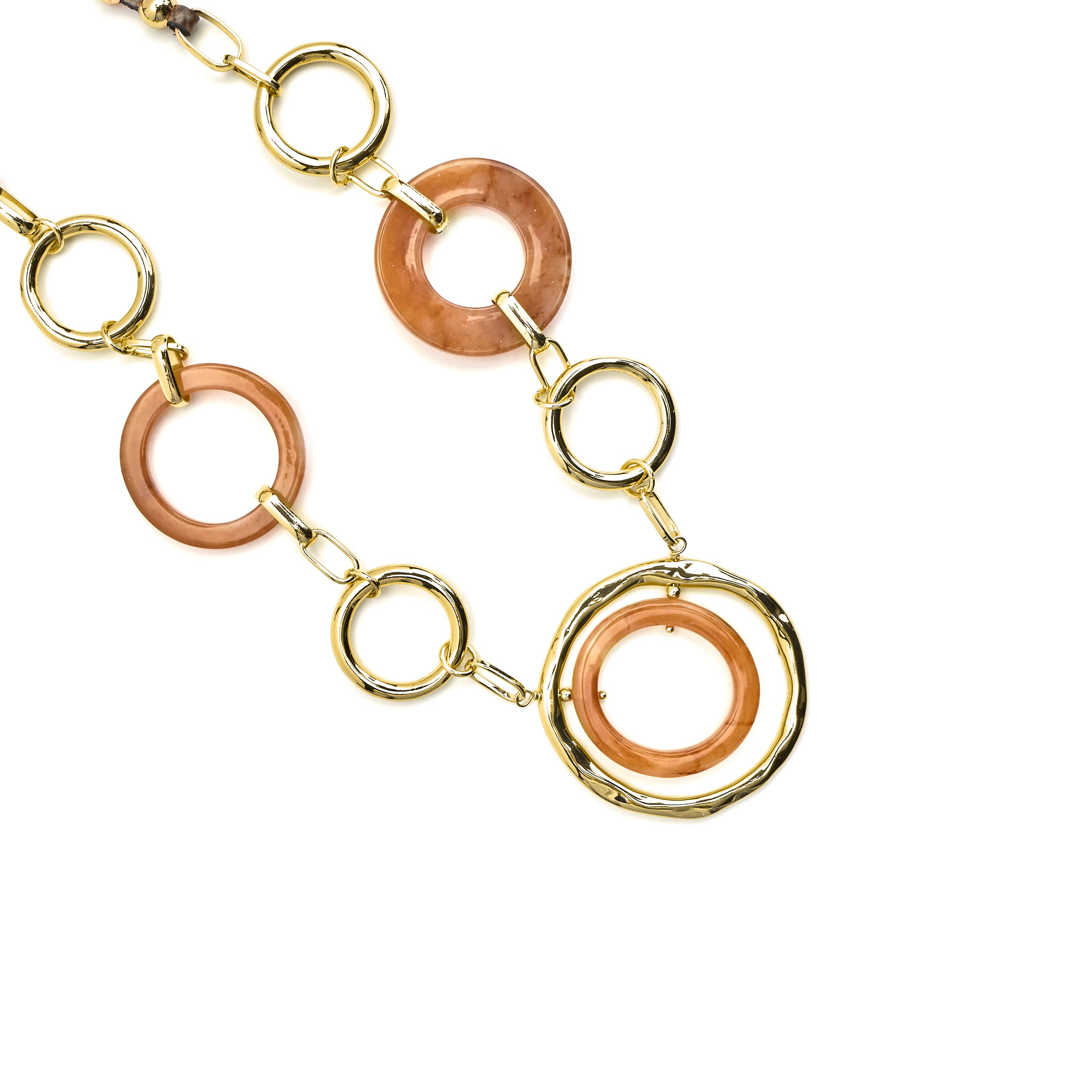 Halskette mit 18k Goldfinish - Saimil