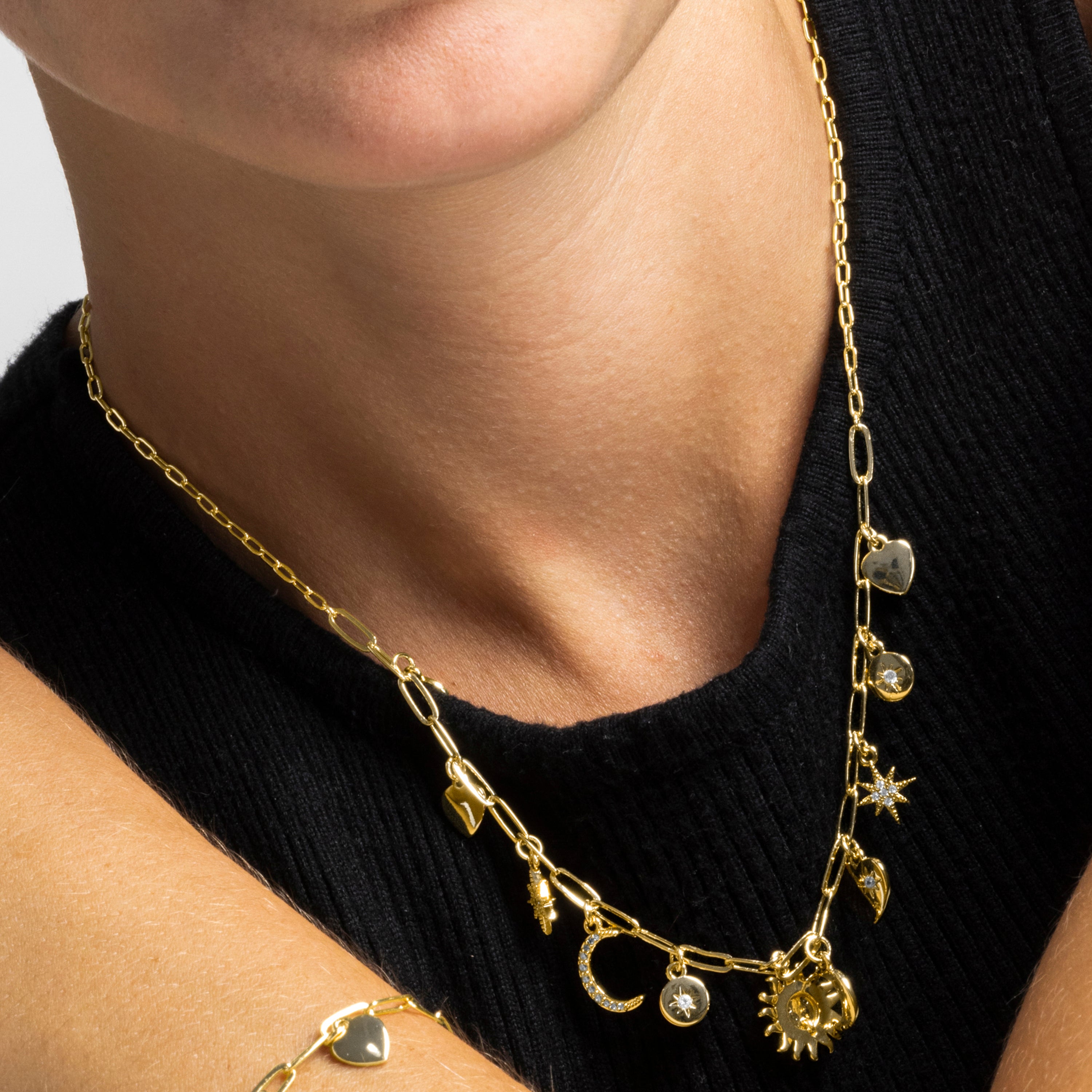 Collana finitura oro 18k - Nafir