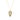 Halskette mit funkelndem Zirkonia, 18k Gold-Finish - Otla