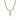 Multicolor Zirconia Necklace with 18k Gold Finish - Colix