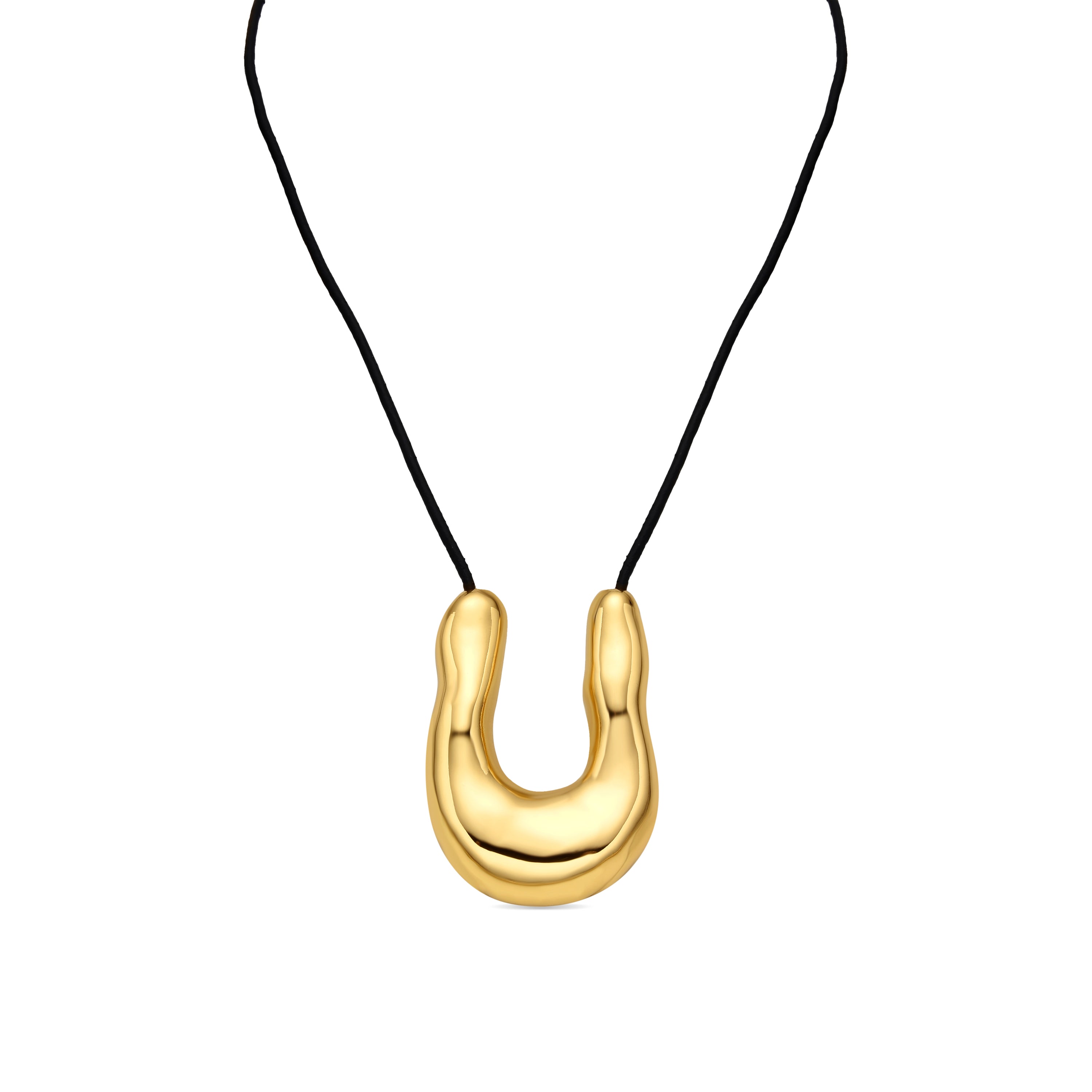 18k yellow gold finished collar - Yilao