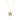 Collier finition or jaune 18k et perle blanche - Ruko
