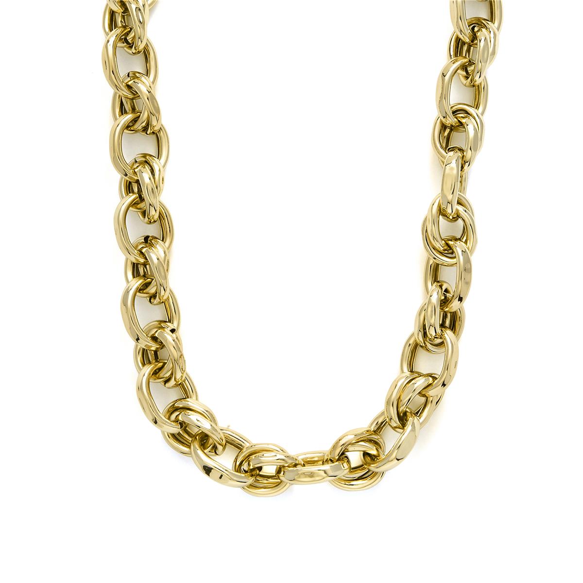 Collar acabado en oro amarillo 18k - Rimsau