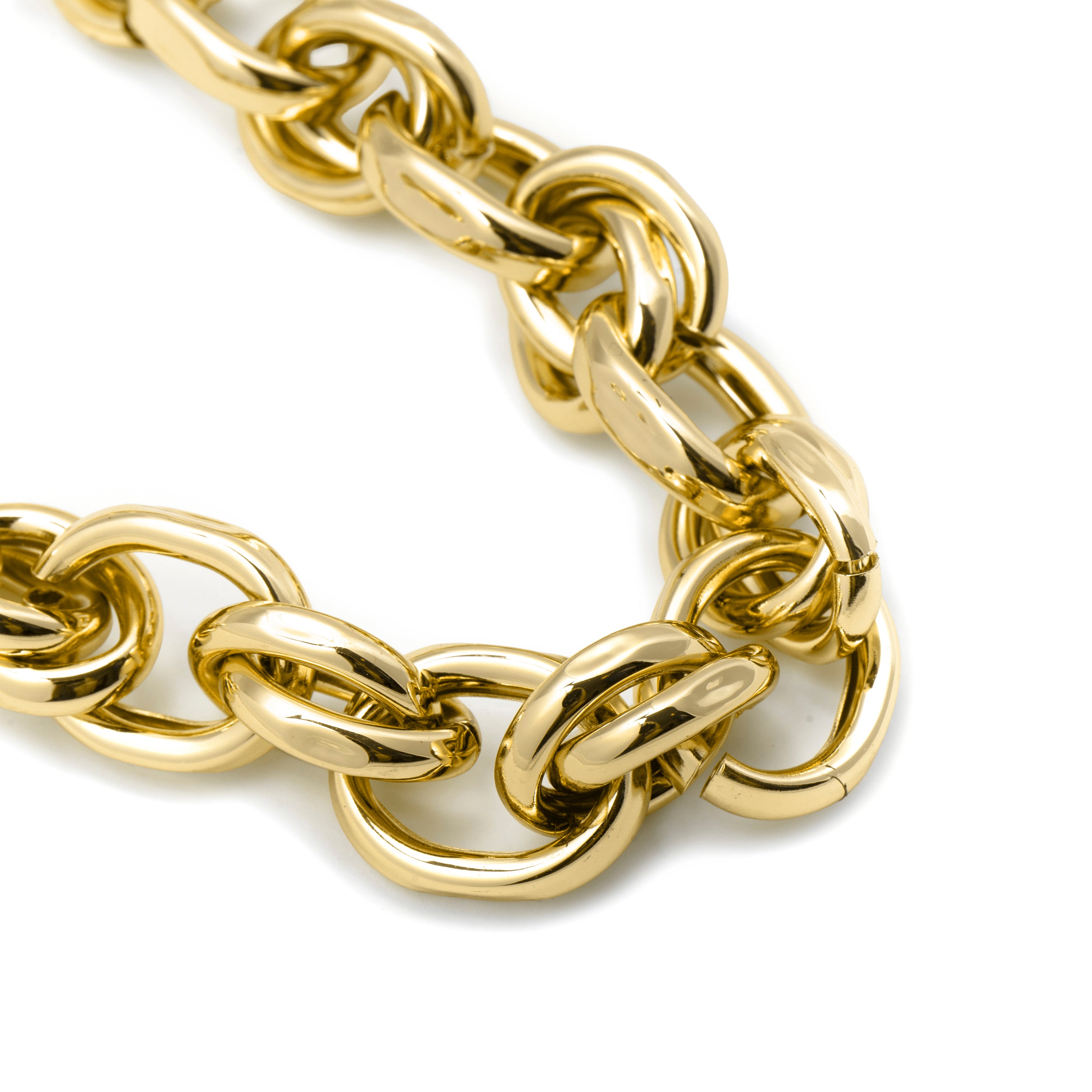 Collar acabado en oro amarillo 18k - Rimsau