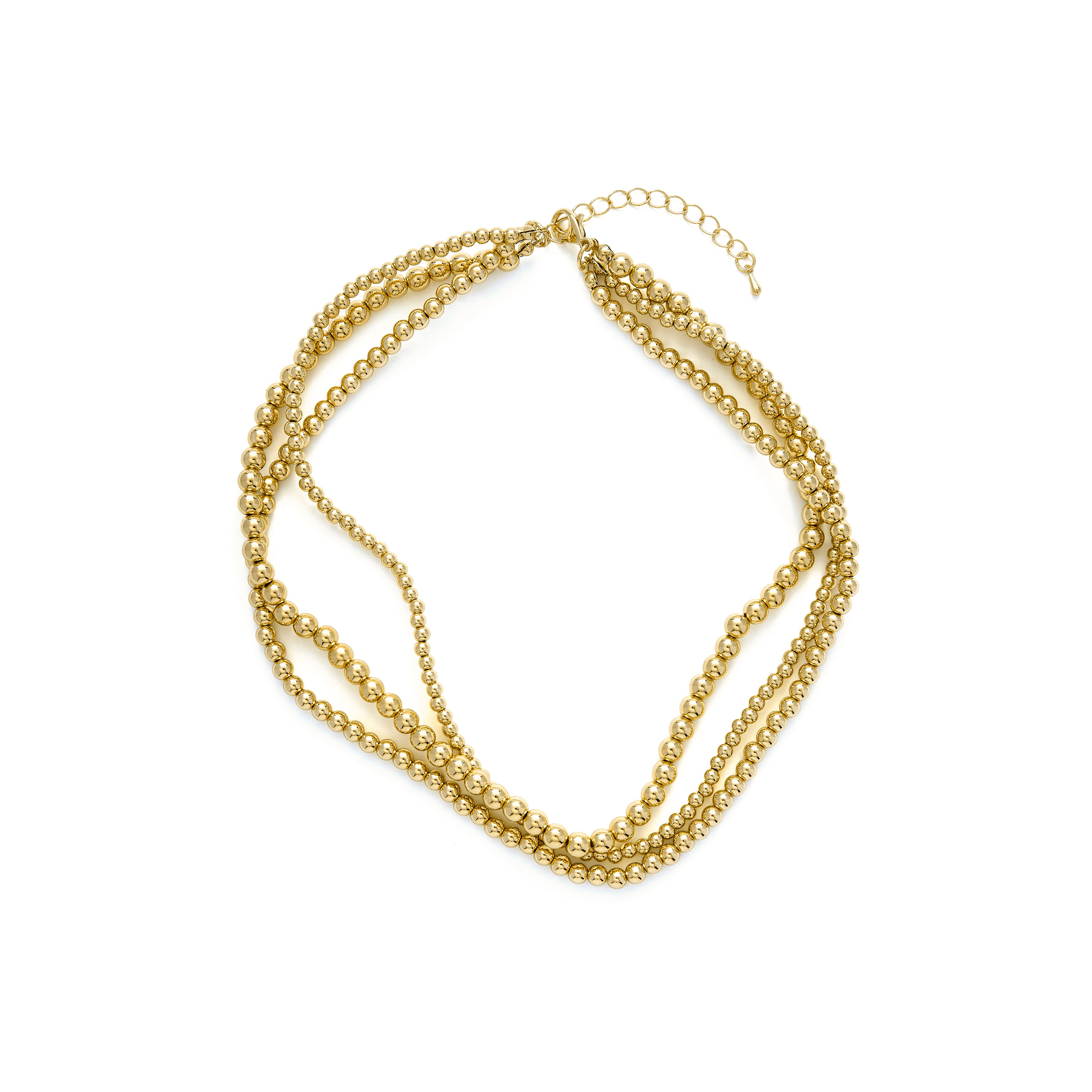 Collar acabado en oro amarillo 18k - Bielzu