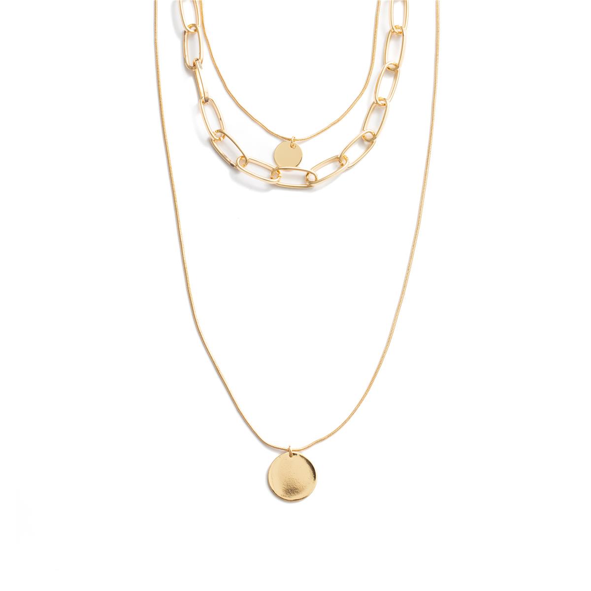18k Yellow Gold Finished Necklace - Hanoi