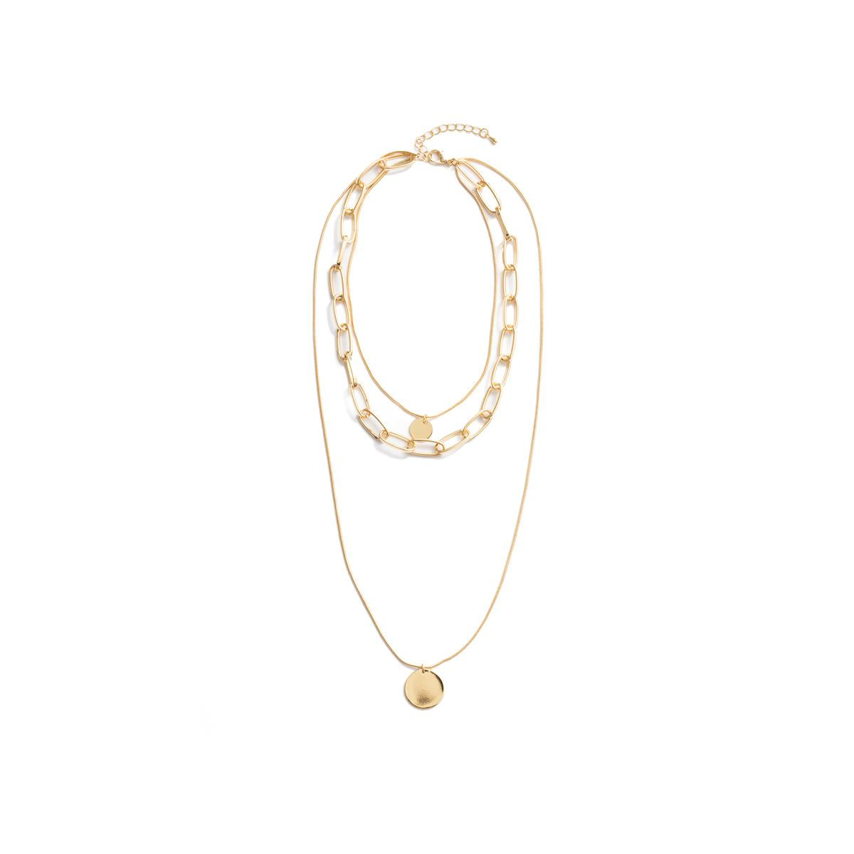 18k Yellow Gold Finished Necklace - Hanoi