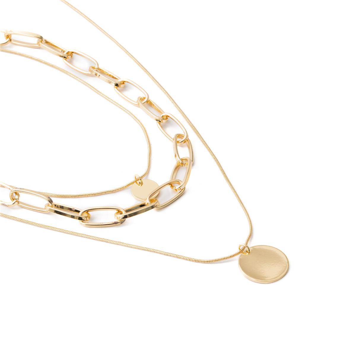 18k Yellow Gold Finished Necklace - Hanoi