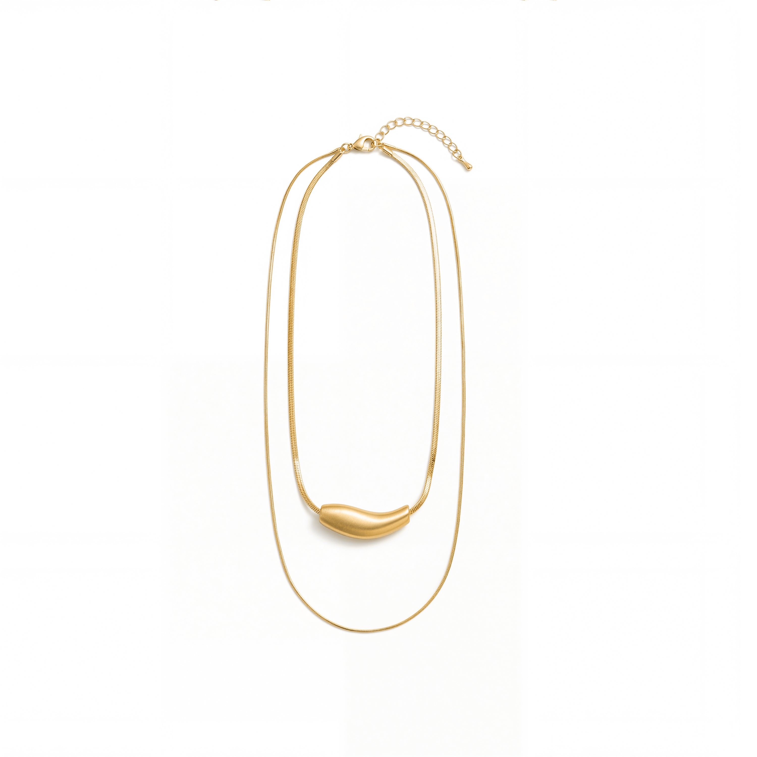 Halskette mit 18k Gelbgold-Finish - Syten