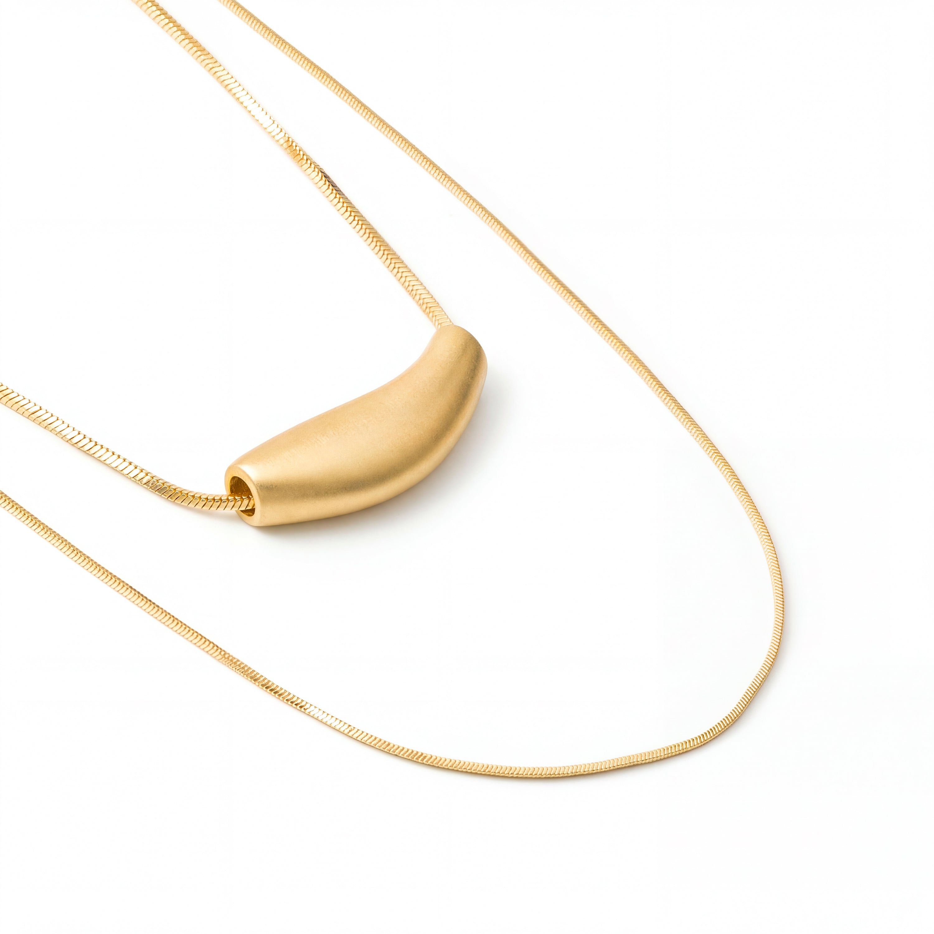 Halskette mit 18k Gelbgold-Finish - Syten