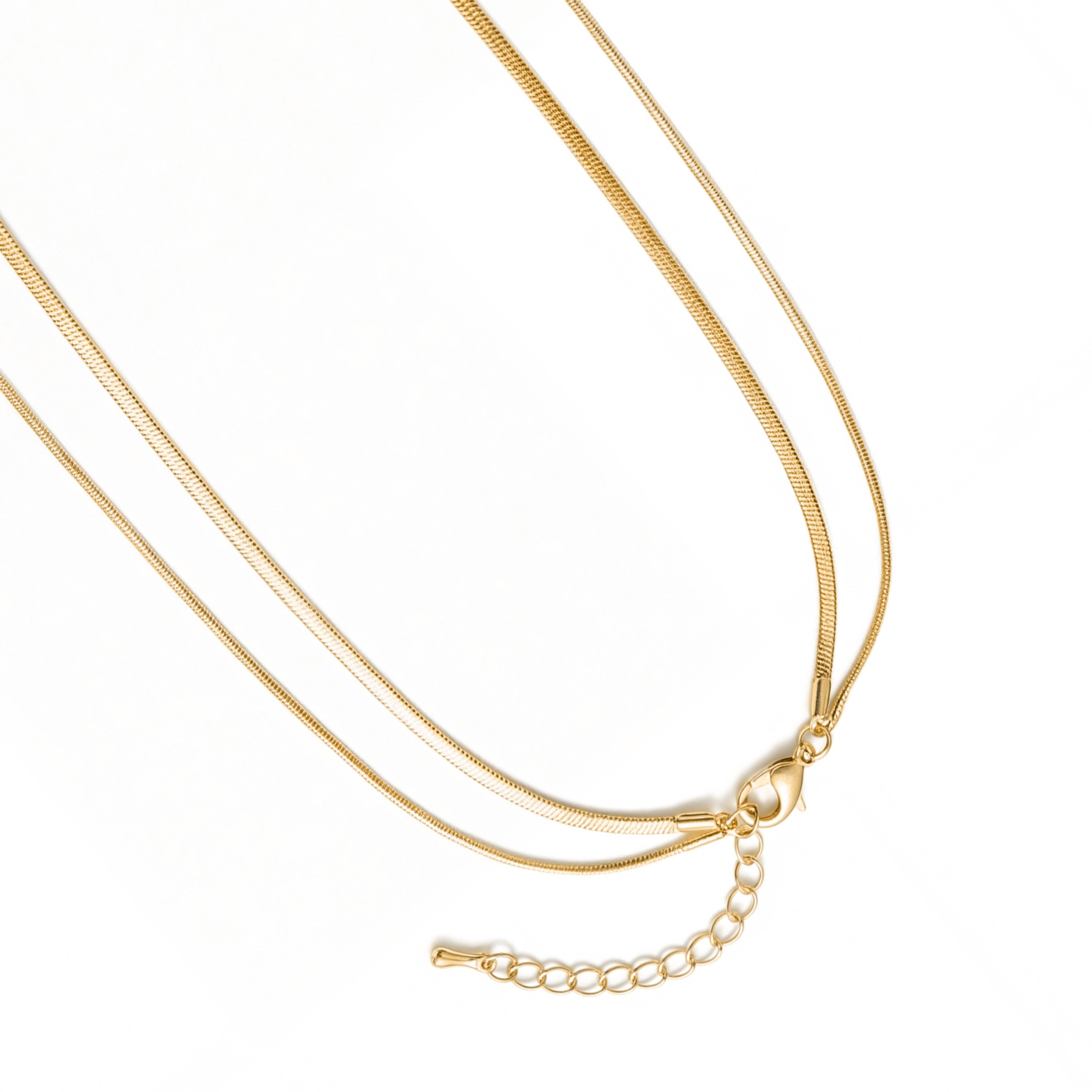 Halskette mit 18k Gelbgold-Finish - Syten