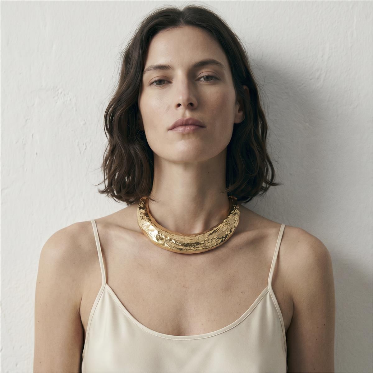 Collar Sulsu acabado oro amarillo 18k - Sulsu
