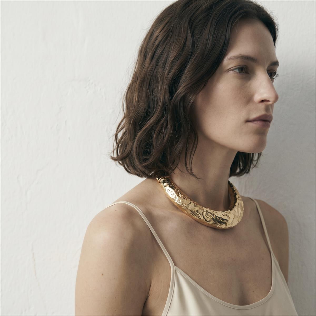 Collar Sulsu acabado oro amarillo 18k - Sulsu