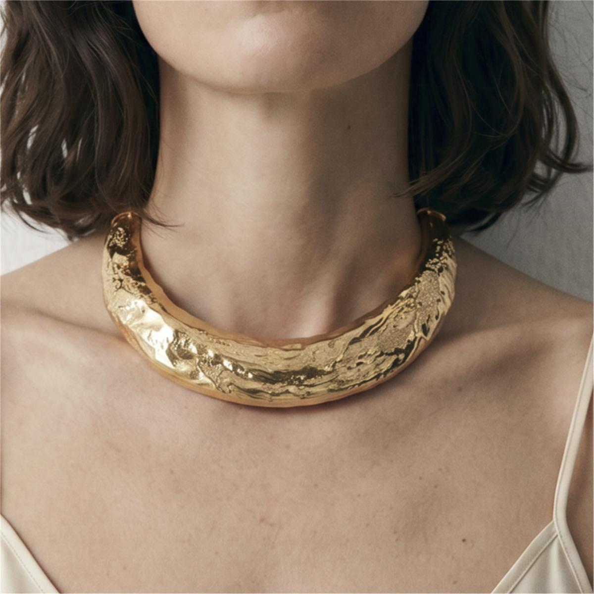 Collar Sulsu acabado oro amarillo 18k - Sulsu