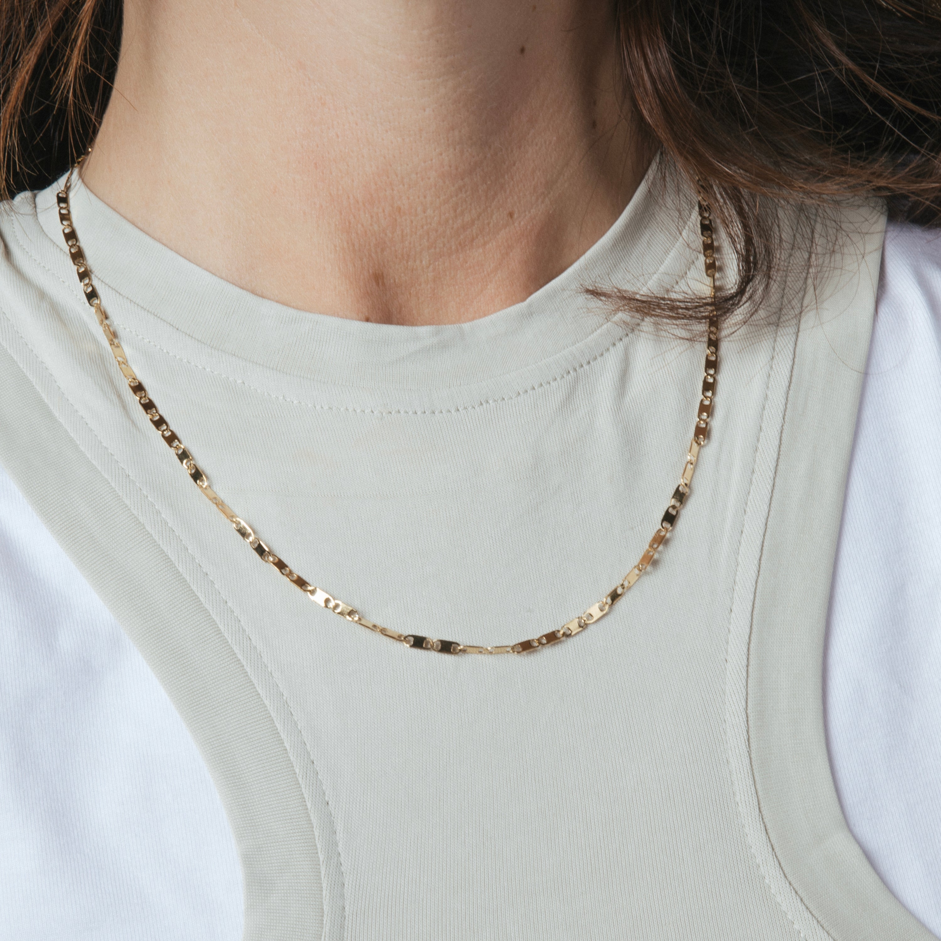 Collana da 50cm finitura in Oro Giallo 18k - Hiu