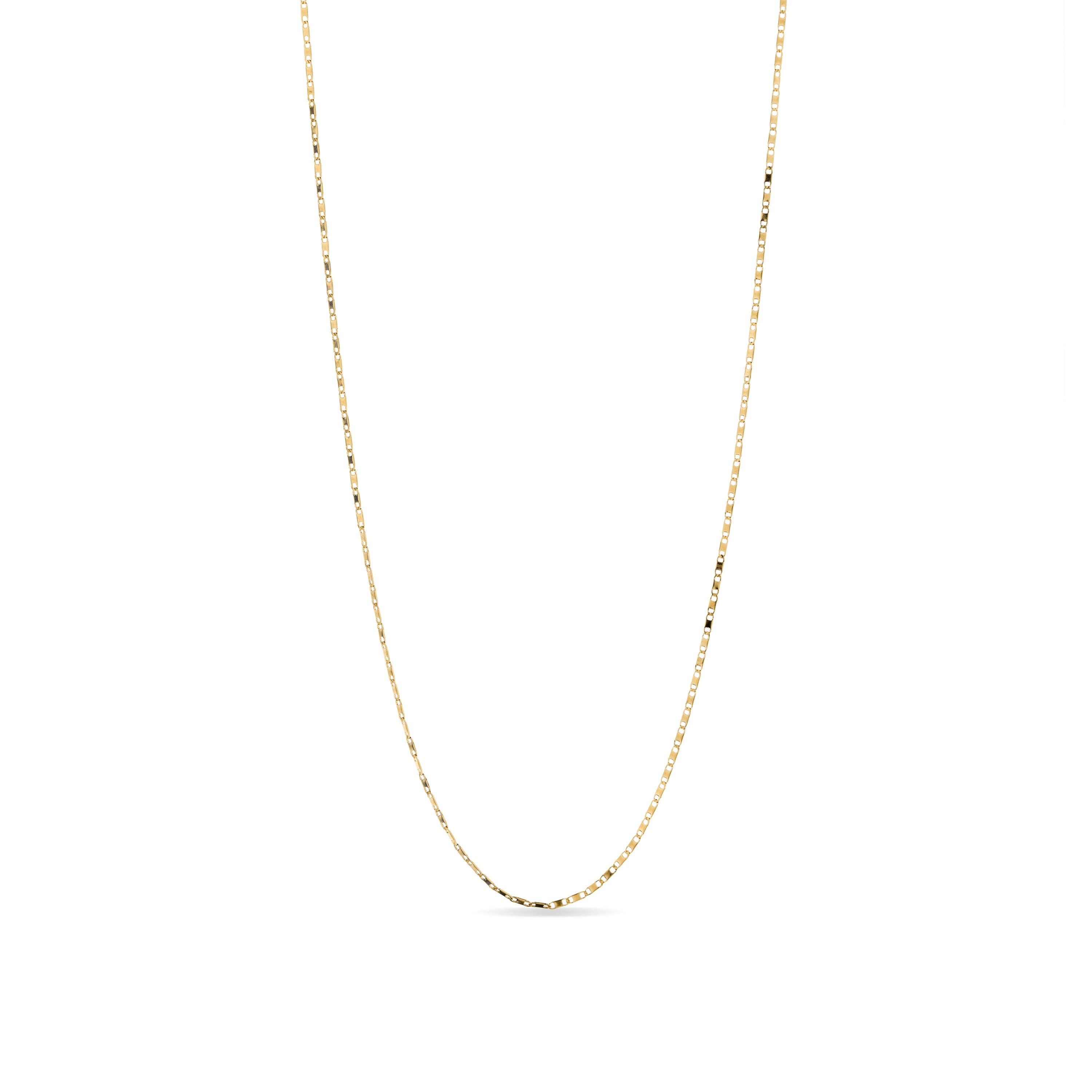 Collier de 45cm finition Or Jaune 18K - Farak
