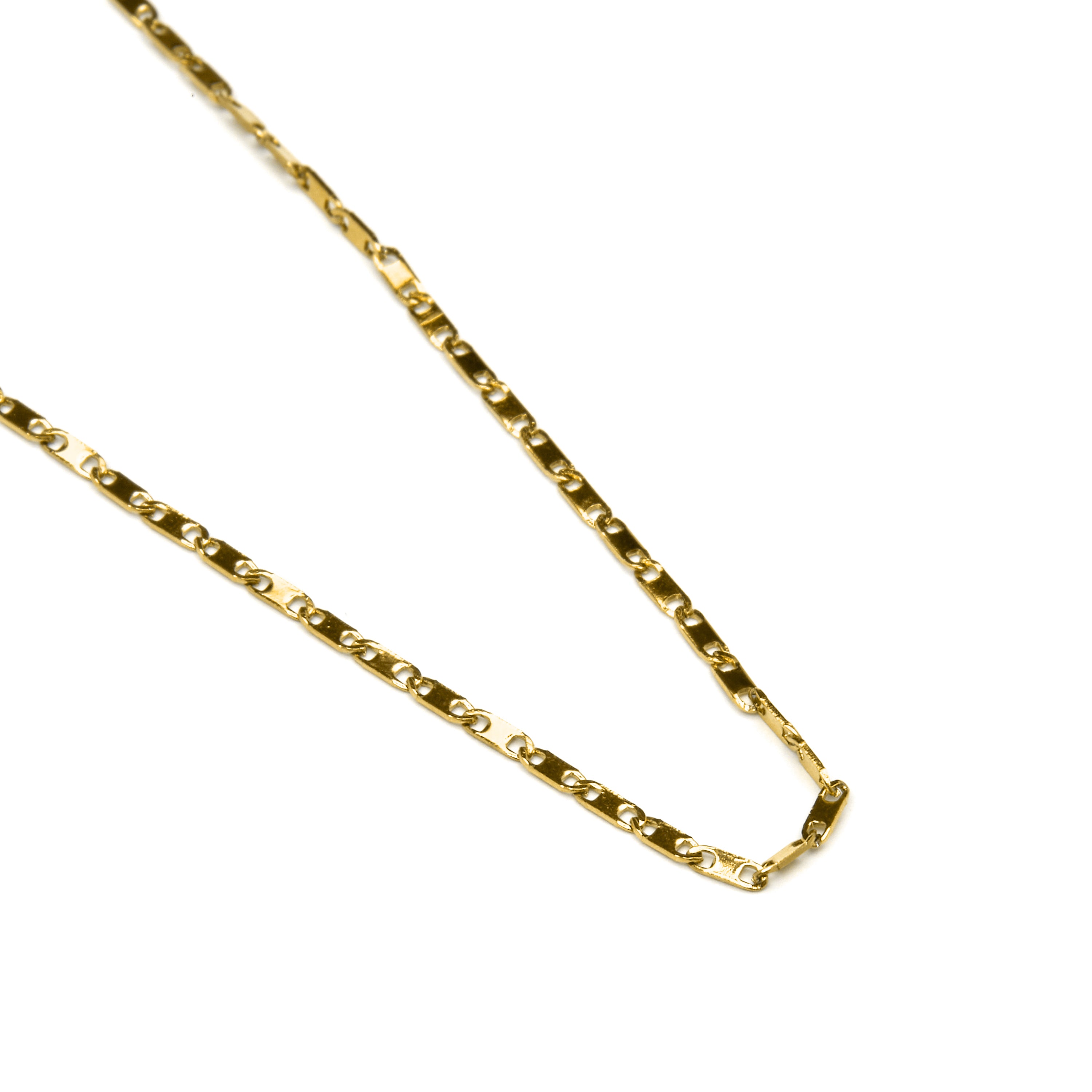 Collier de 45cm finition Or Jaune 18K - Farak