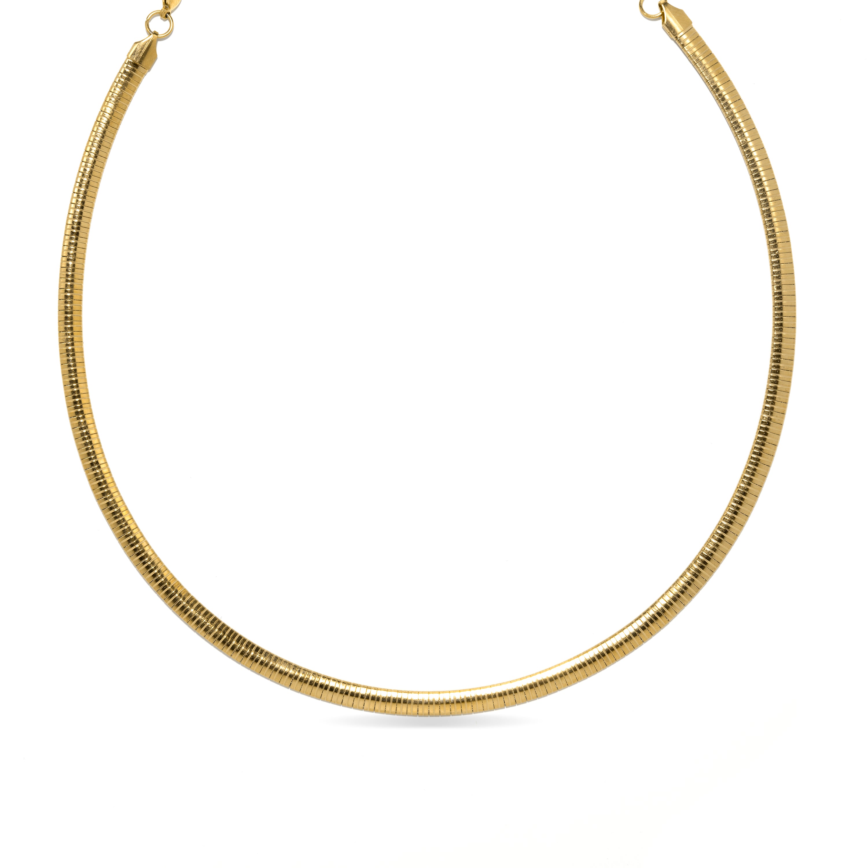 45cm necklace finished in 18K Yellow Gold - Yla