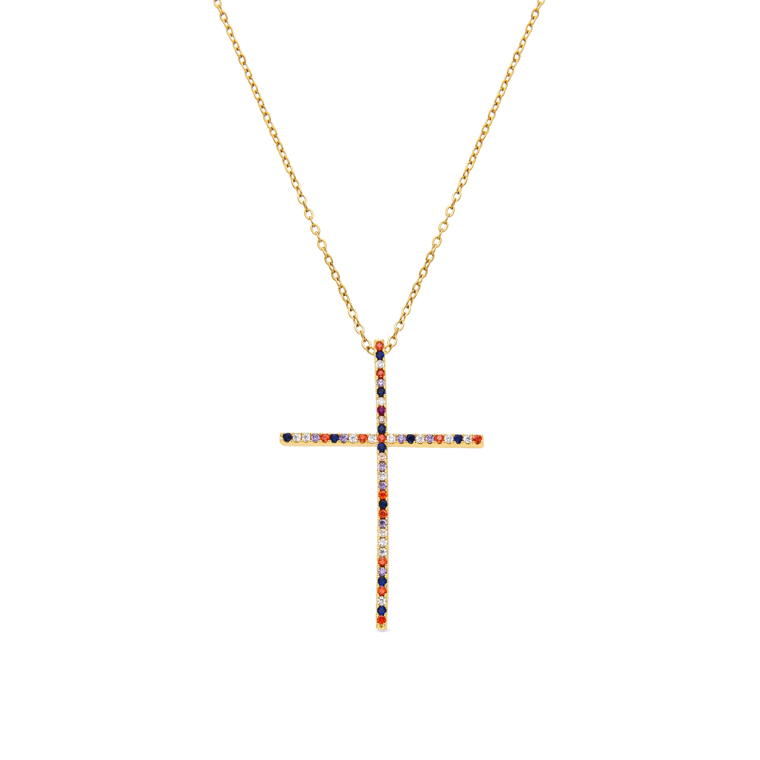 Irend necklace 18k yellow gold finish
